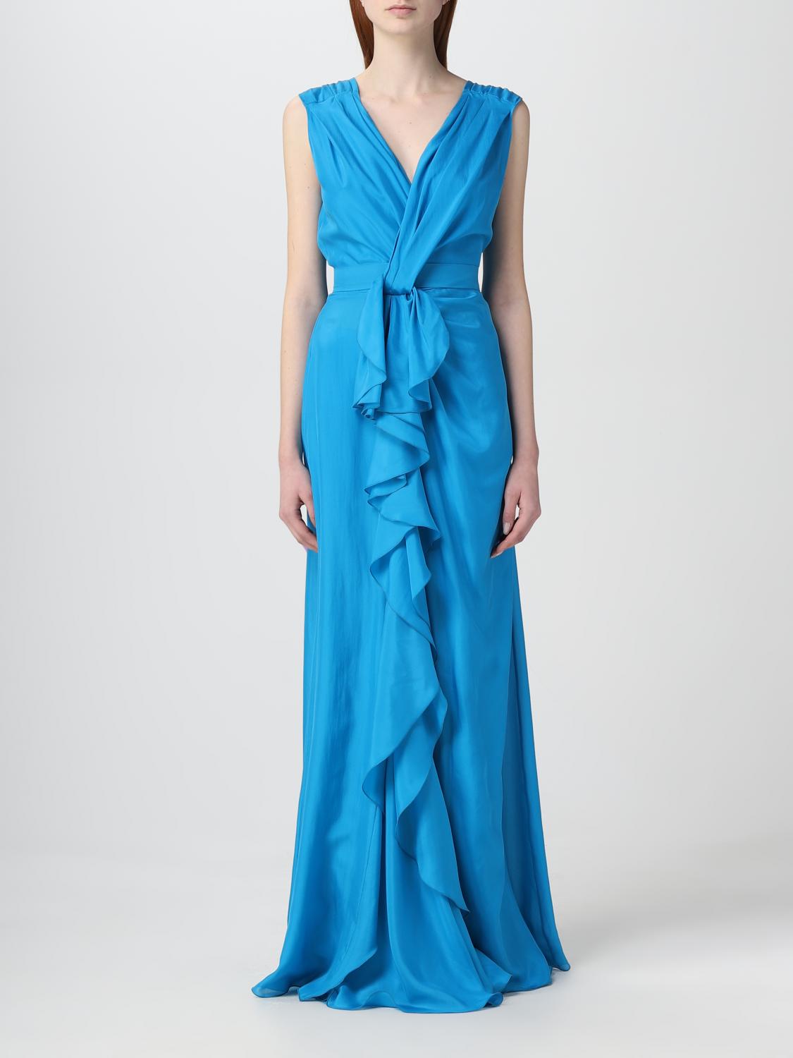 Alberta Ferretti Dress ALBERTA FERRETTI Woman colour Gnawed Blue