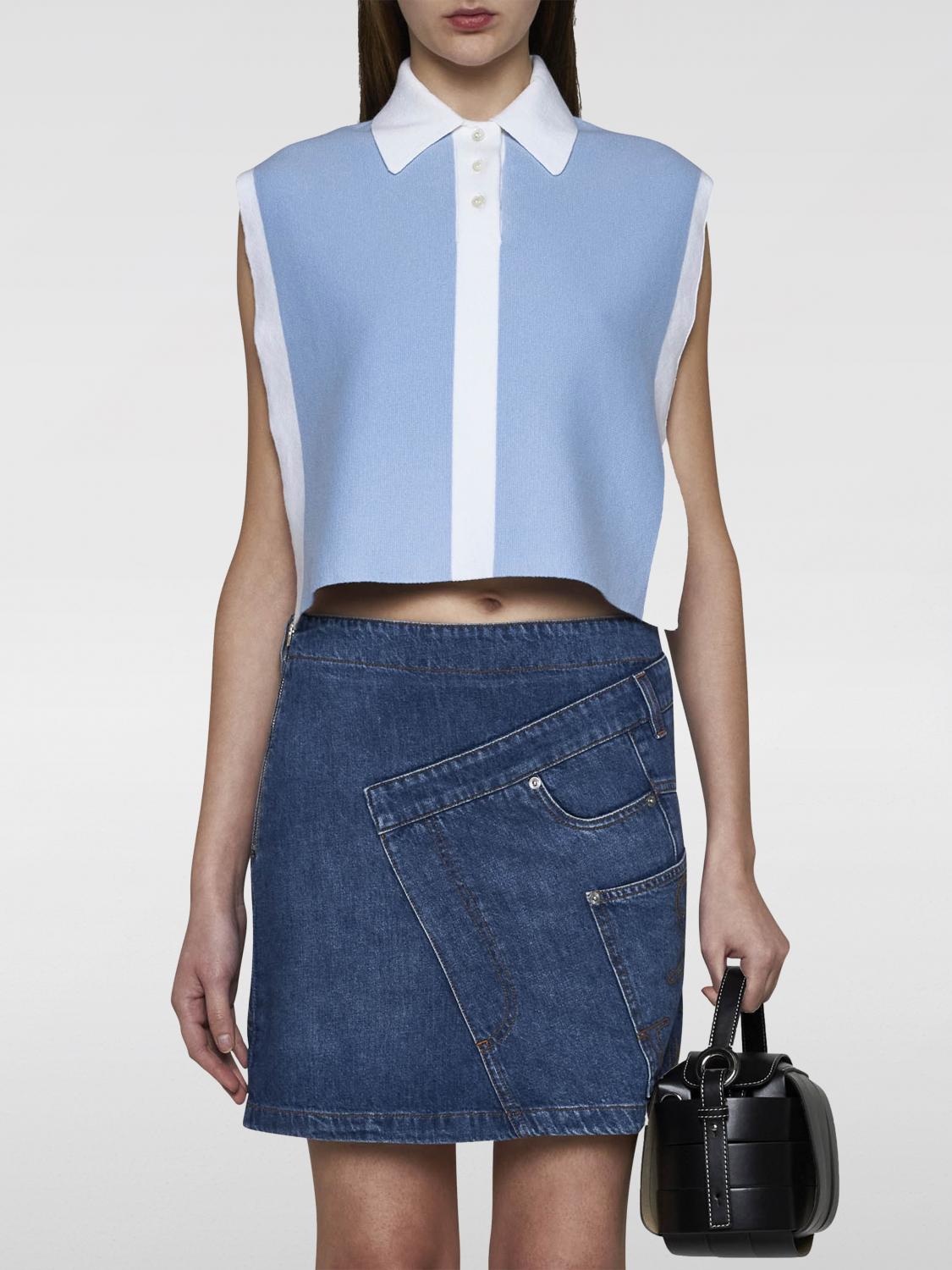 Jw Anderson Polo Shirt JW ANDERSON Woman color Blue