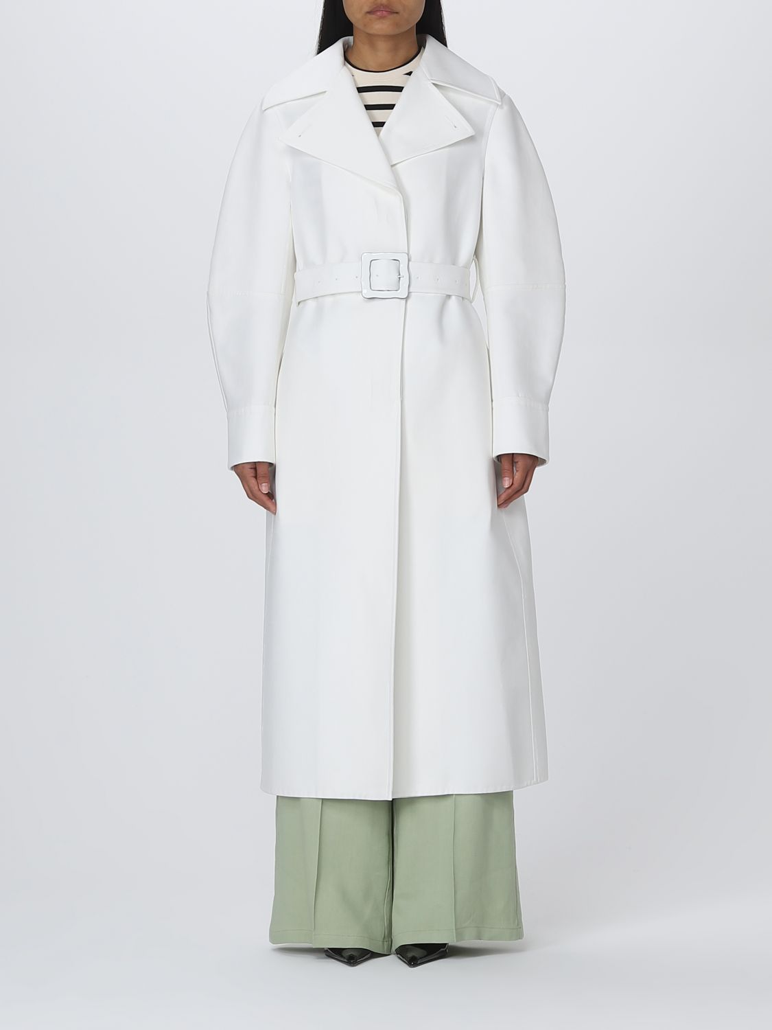 Jil Sander Coat JIL SANDER Woman colour White