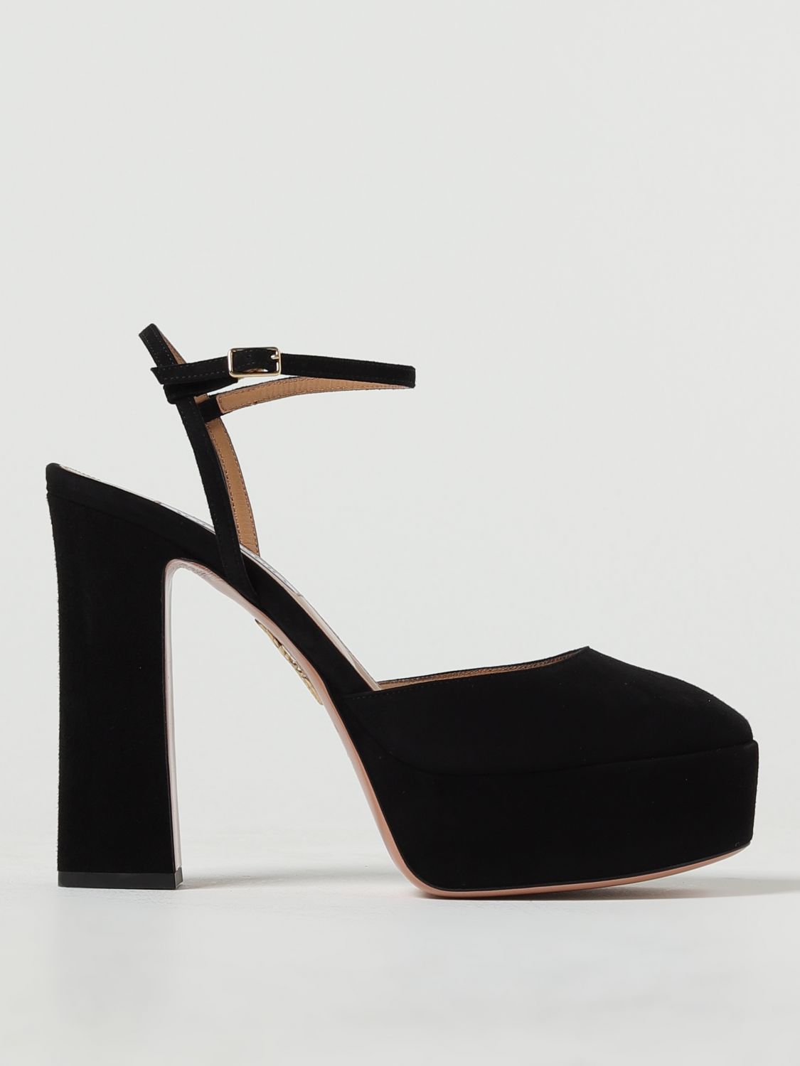 Aquazzura High Heel Shoes AQUAZZURA Woman colour Black