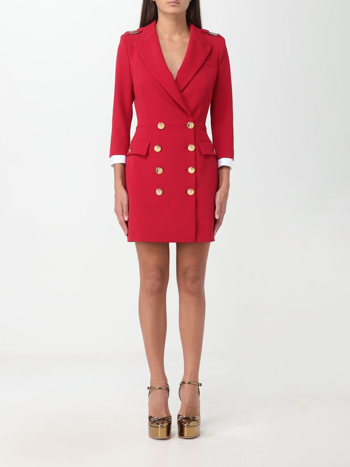 Elisabetta Franchi Dress ELISABETTA FRANCHI Woman colour Red