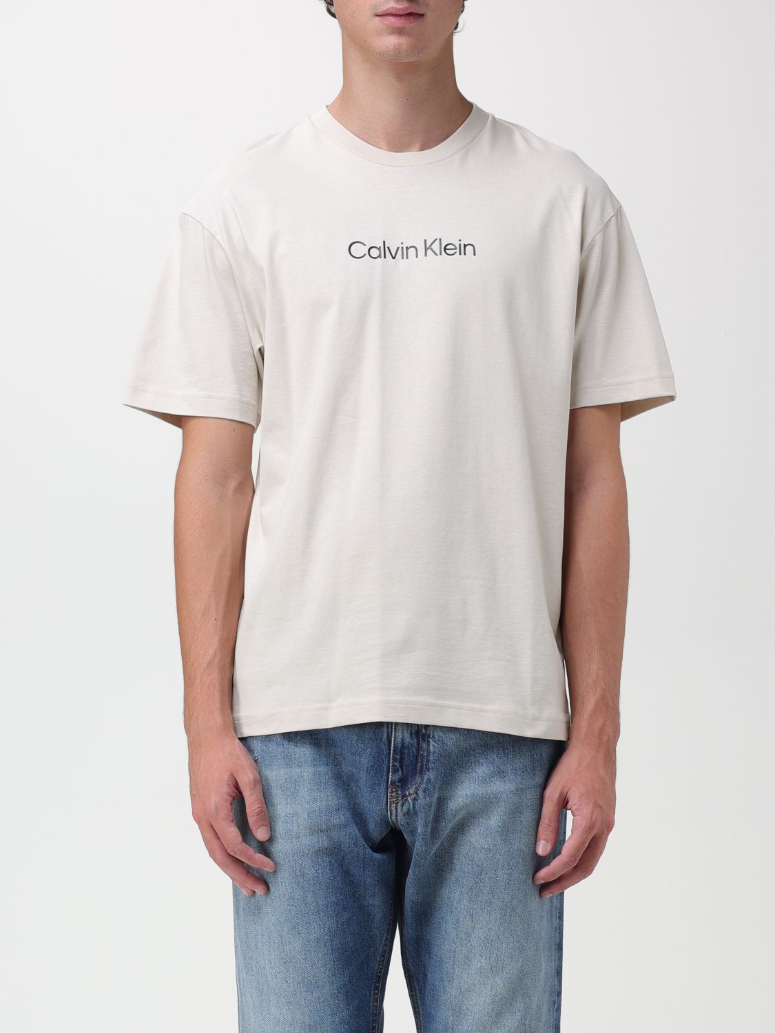 Calvin Klein T-Shirt CALVIN KLEIN Men colour Beige