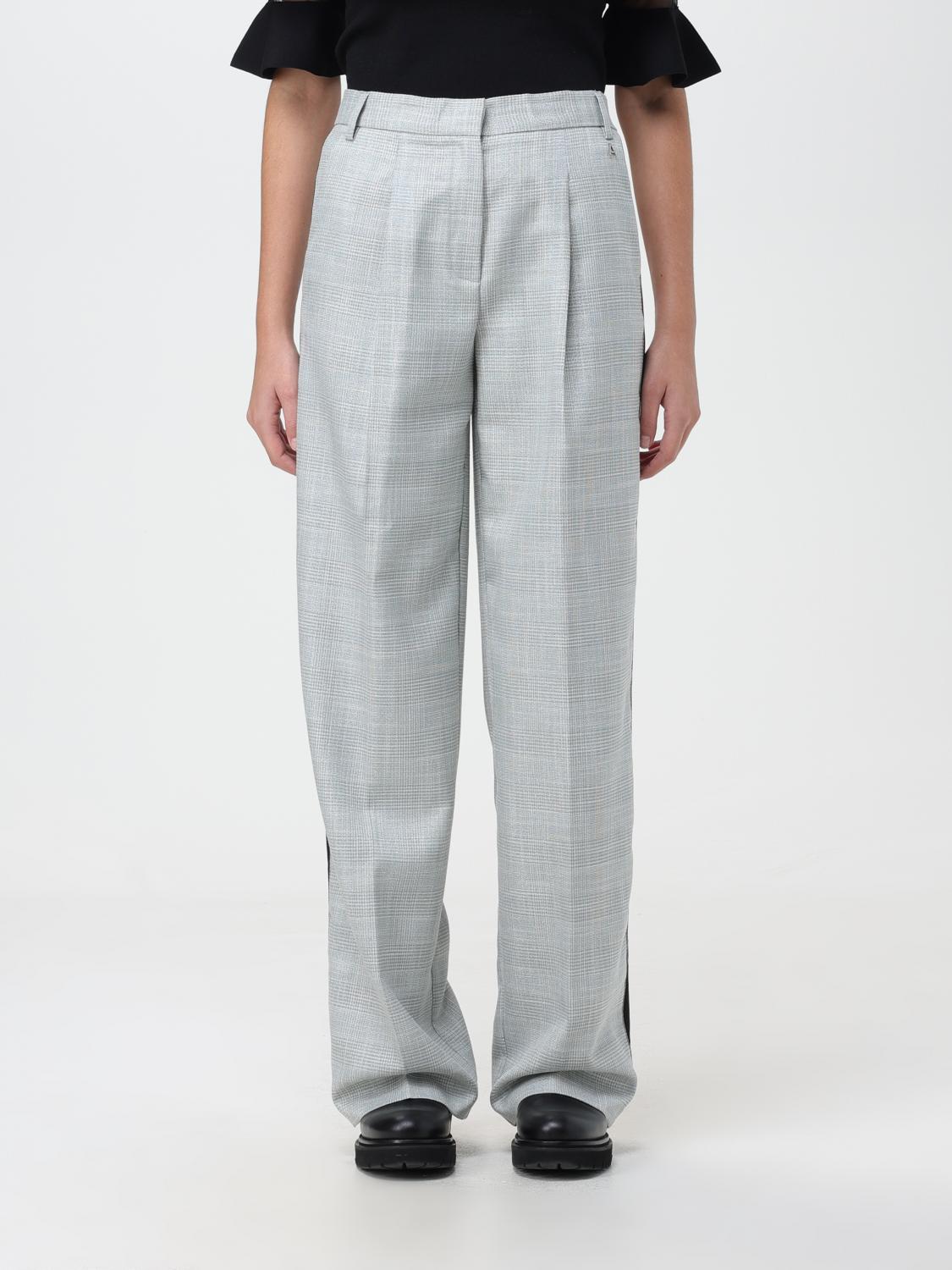 Actitude Twinset Trousers ACTITUDE TWINSET Woman colour Silver