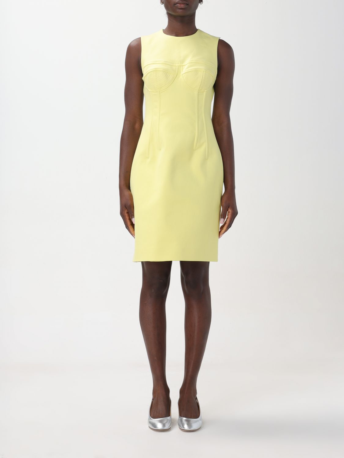 Sportmax Dress SPORTMAX Woman colour Yellow