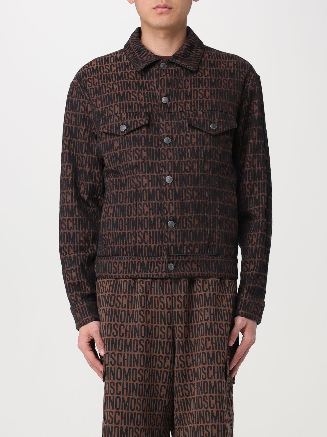 Moschino Couture Jacket MOSCHINO COUTURE Men colour Brown