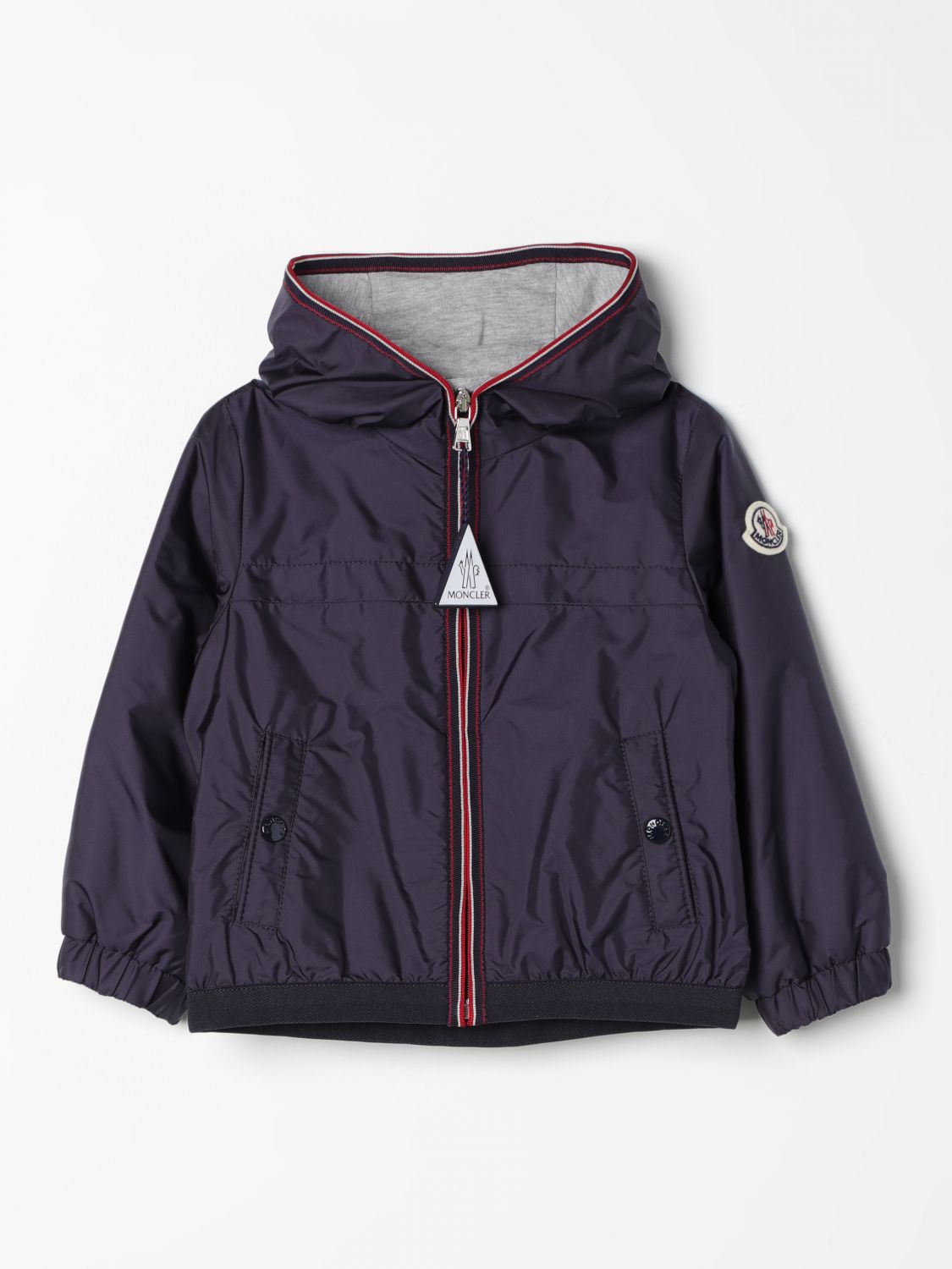 Moncler Jacket MONCLER Kids colour Blue