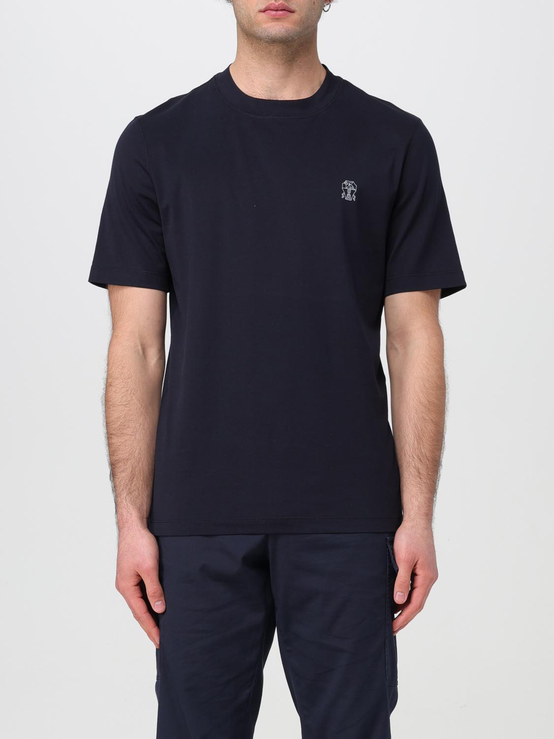 Brunello Cucinelli T-Shirt BRUNELLO CUCINELLI Men colour Navy