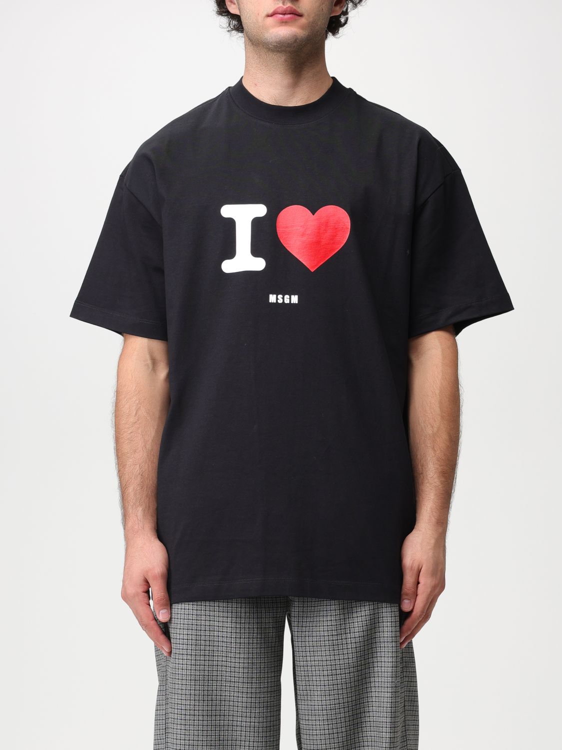 Msgm T-Shirt MSGM Men colour Black