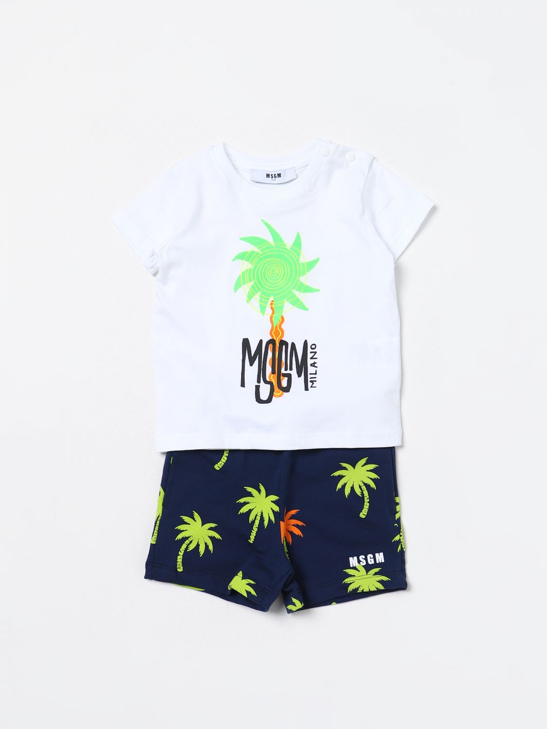 Msgm Kids Romper MSGM KIDS Kids colour White