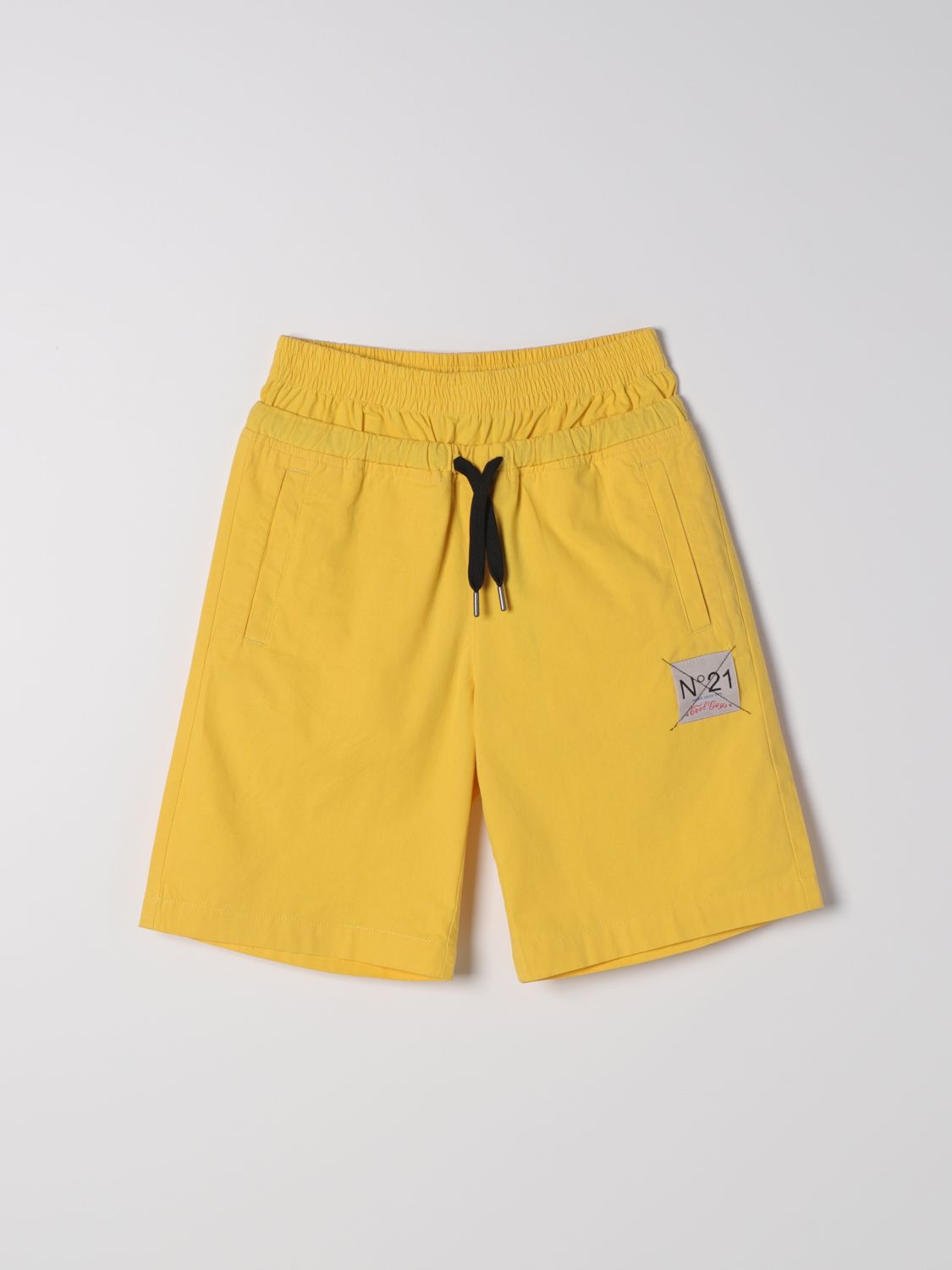 N° 21 Shorts N° 21 Kids colour Yellow