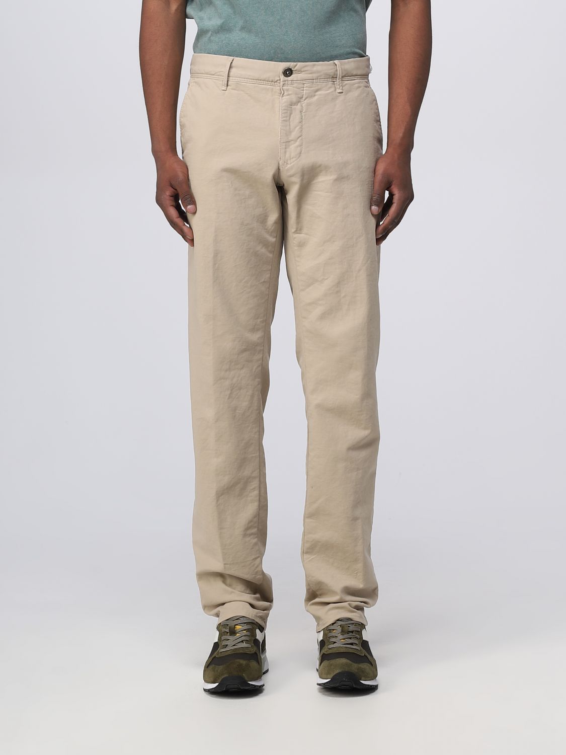 Incotex Trousers INCOTEX Men colour Beige