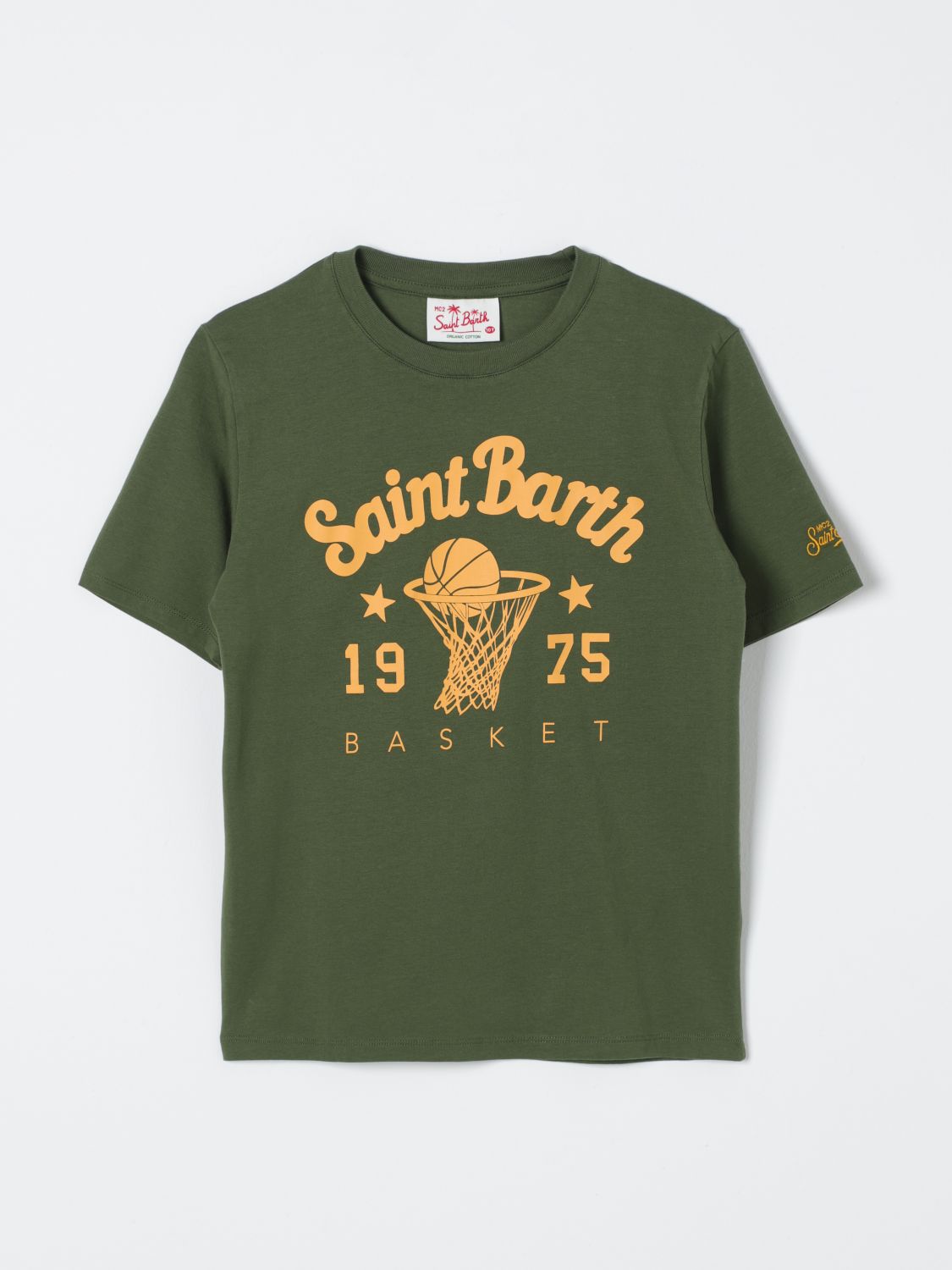 Mc2 Saint Barth T-Shirt MC2 SAINT BARTH Kids color Green