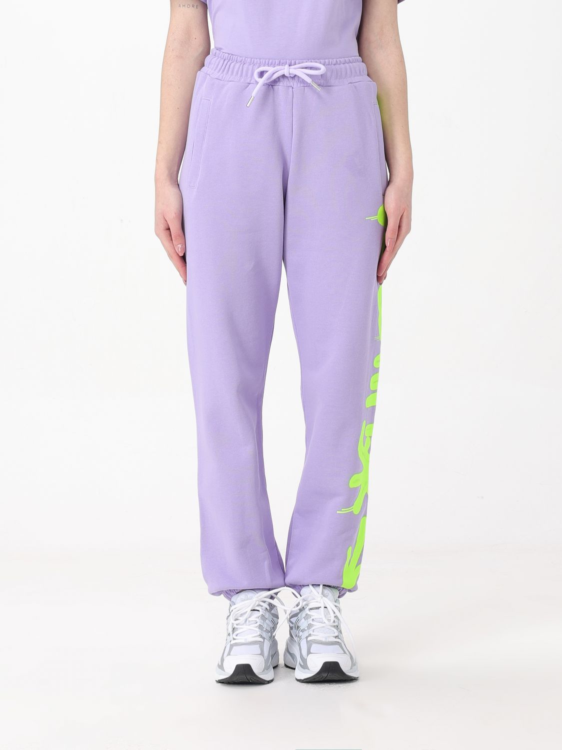 Disclaimer Trousers DISCLAIMER Woman colour Lilac