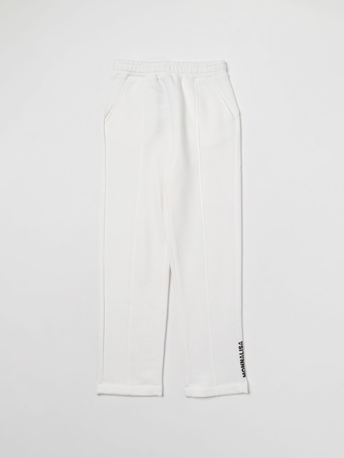 Monnalisa Trousers MONNALISA Kids colour White