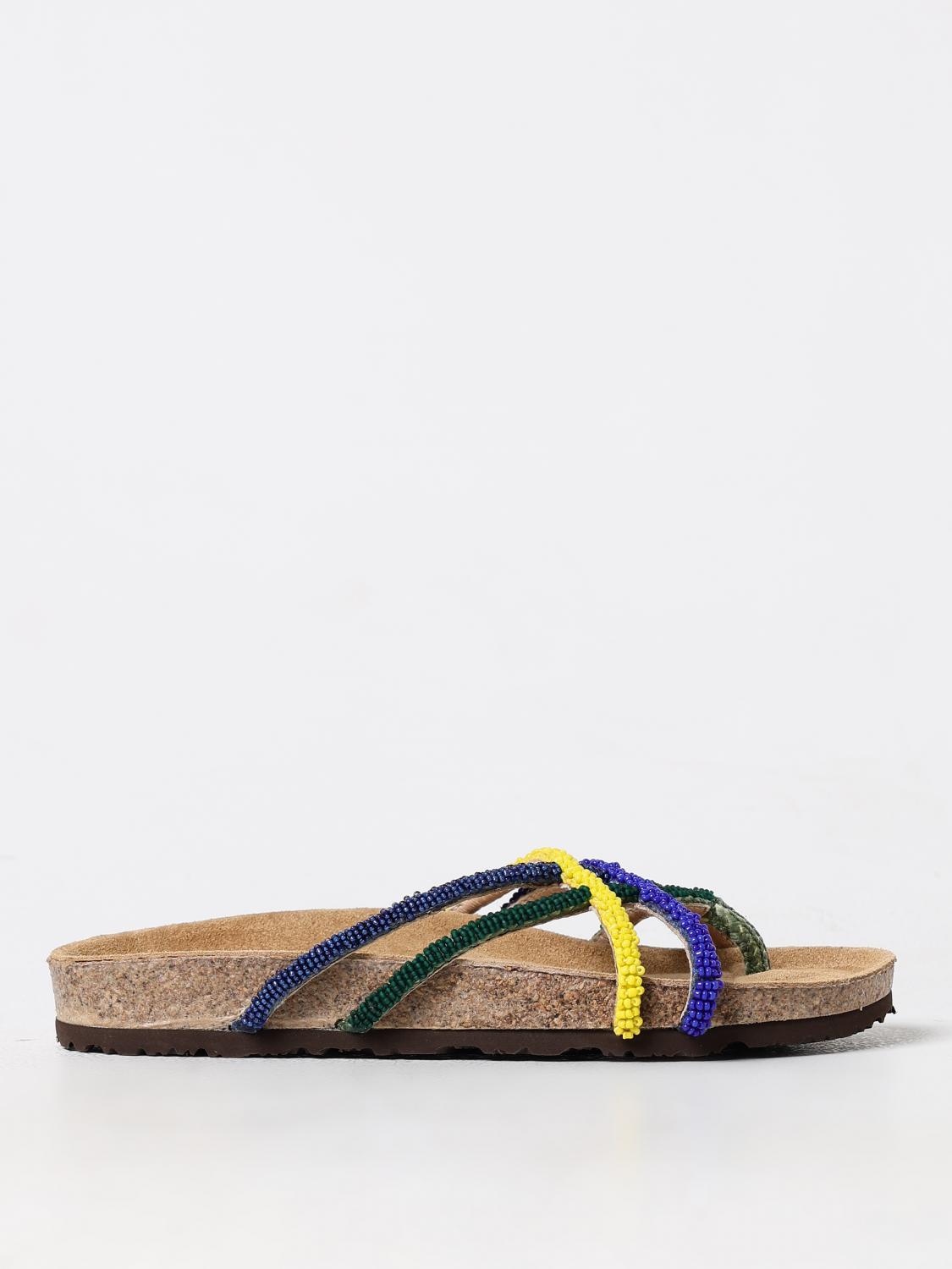 Maliparmi Flat Sandals MALIPARMI Woman color Multicolor