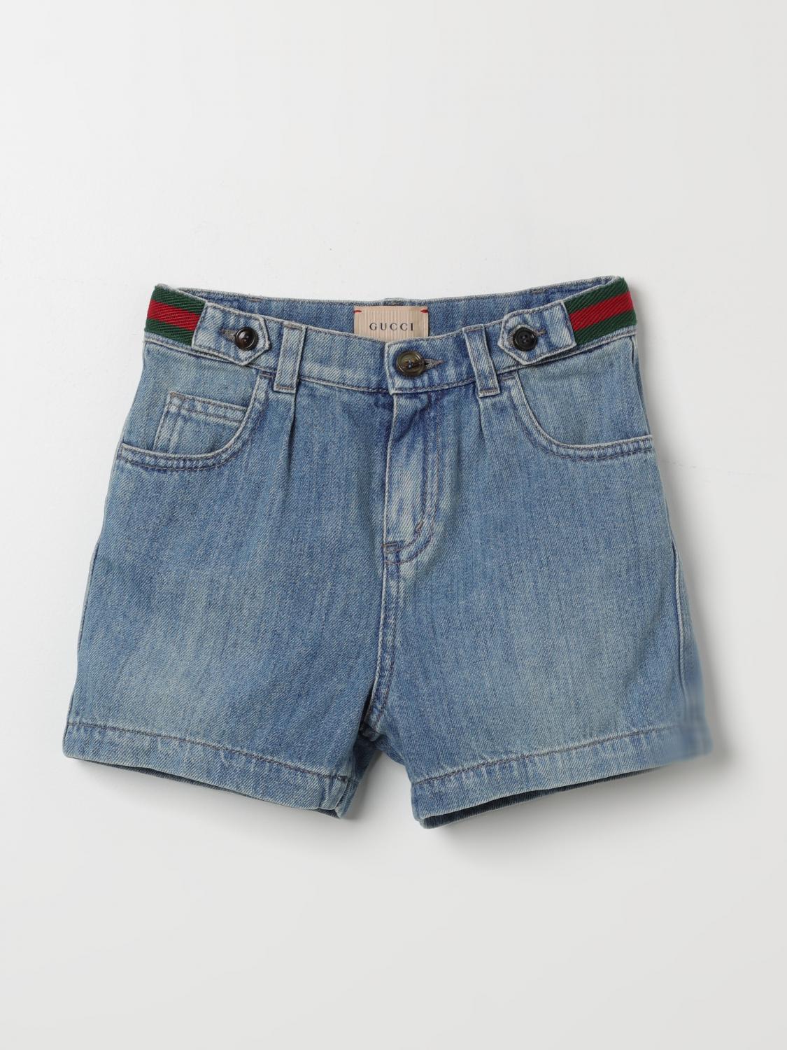 Gucci Short GUCCI Kids color Blue