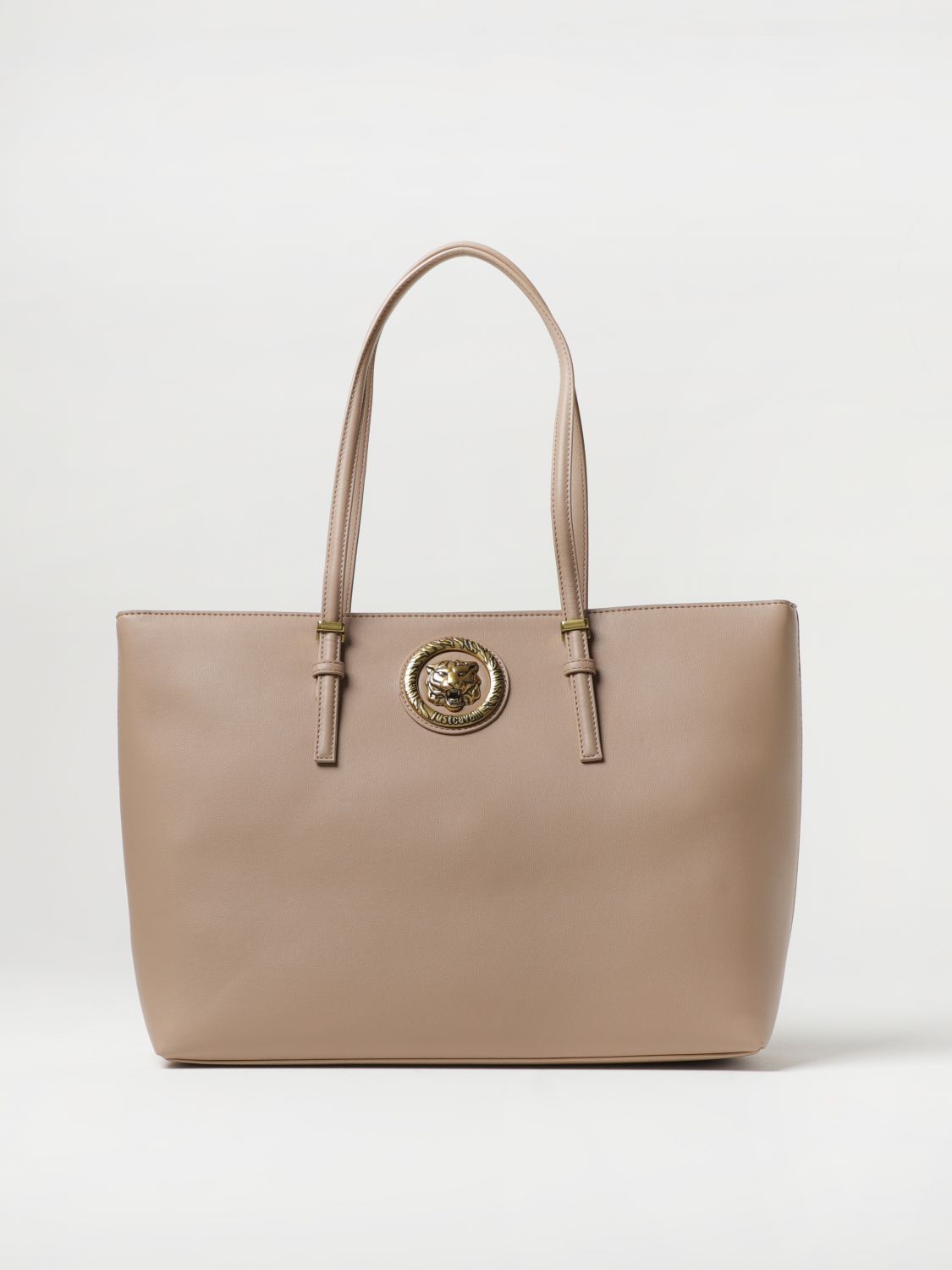 Just Cavalli Tote Bags JUST CAVALLI Woman colour Beige