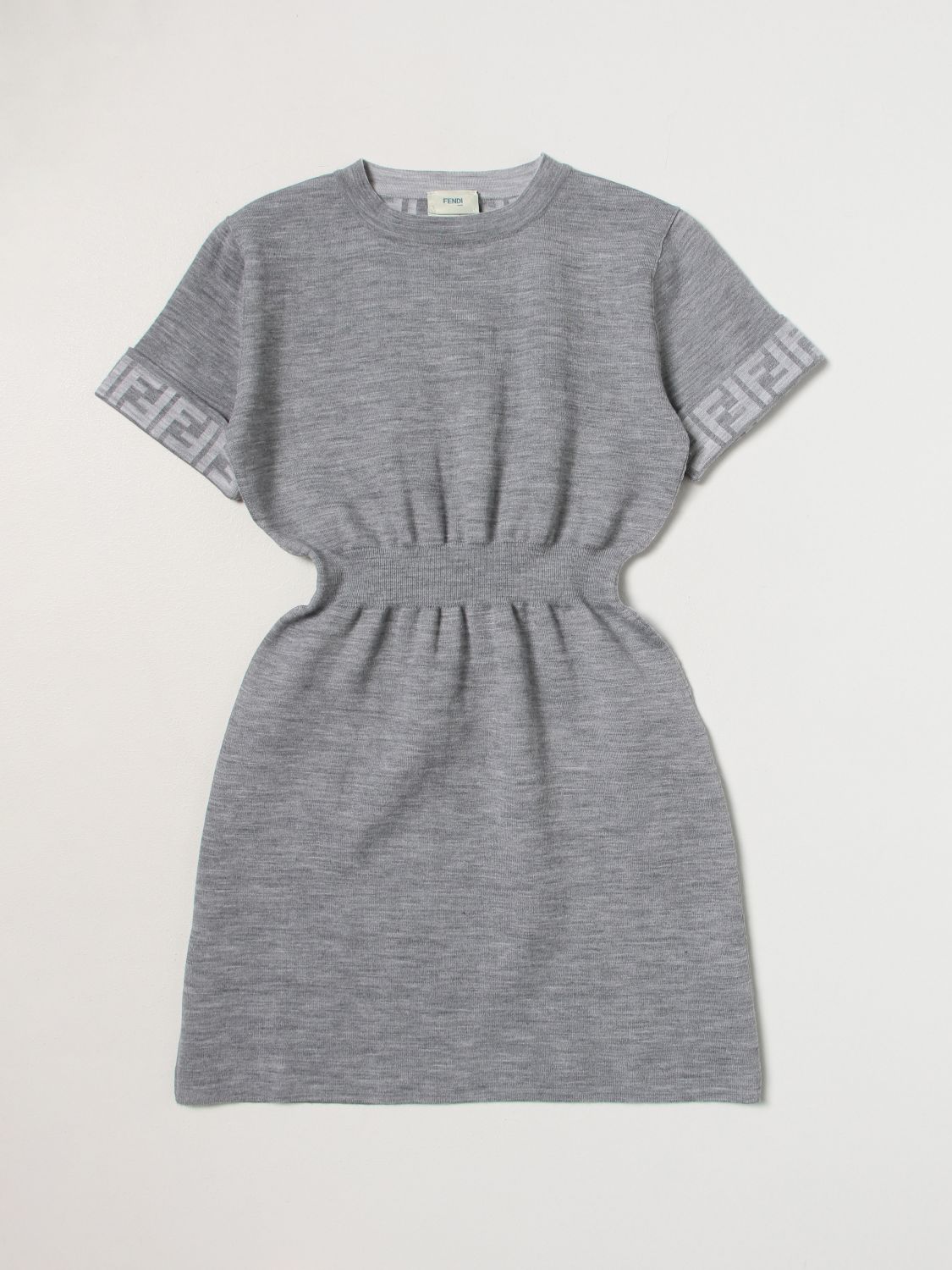 Fendi Kids Dress FENDI KIDS Kids colour Grey