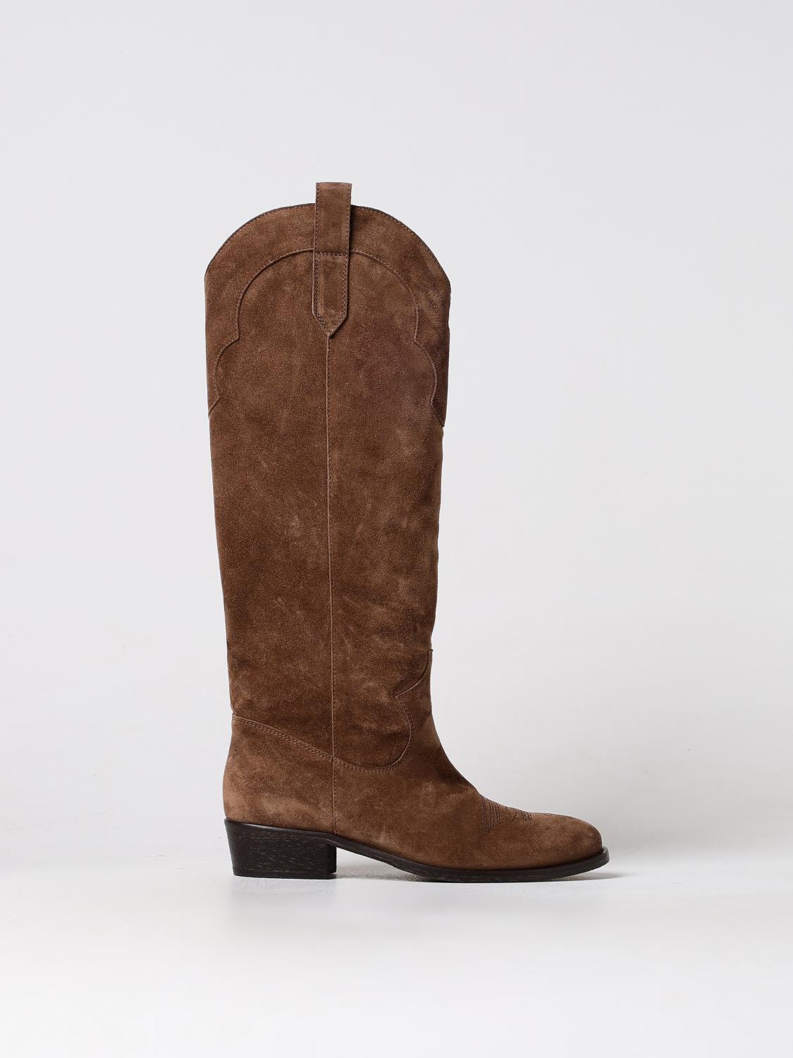 Via Roma 15 Boots VIA ROMA 15 Woman color Brown