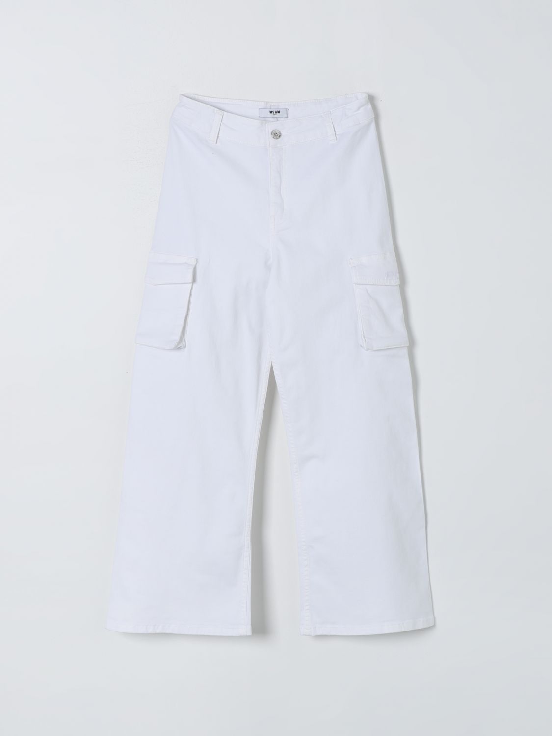 Msgm Kids Trousers MSGM KIDS Kids colour White