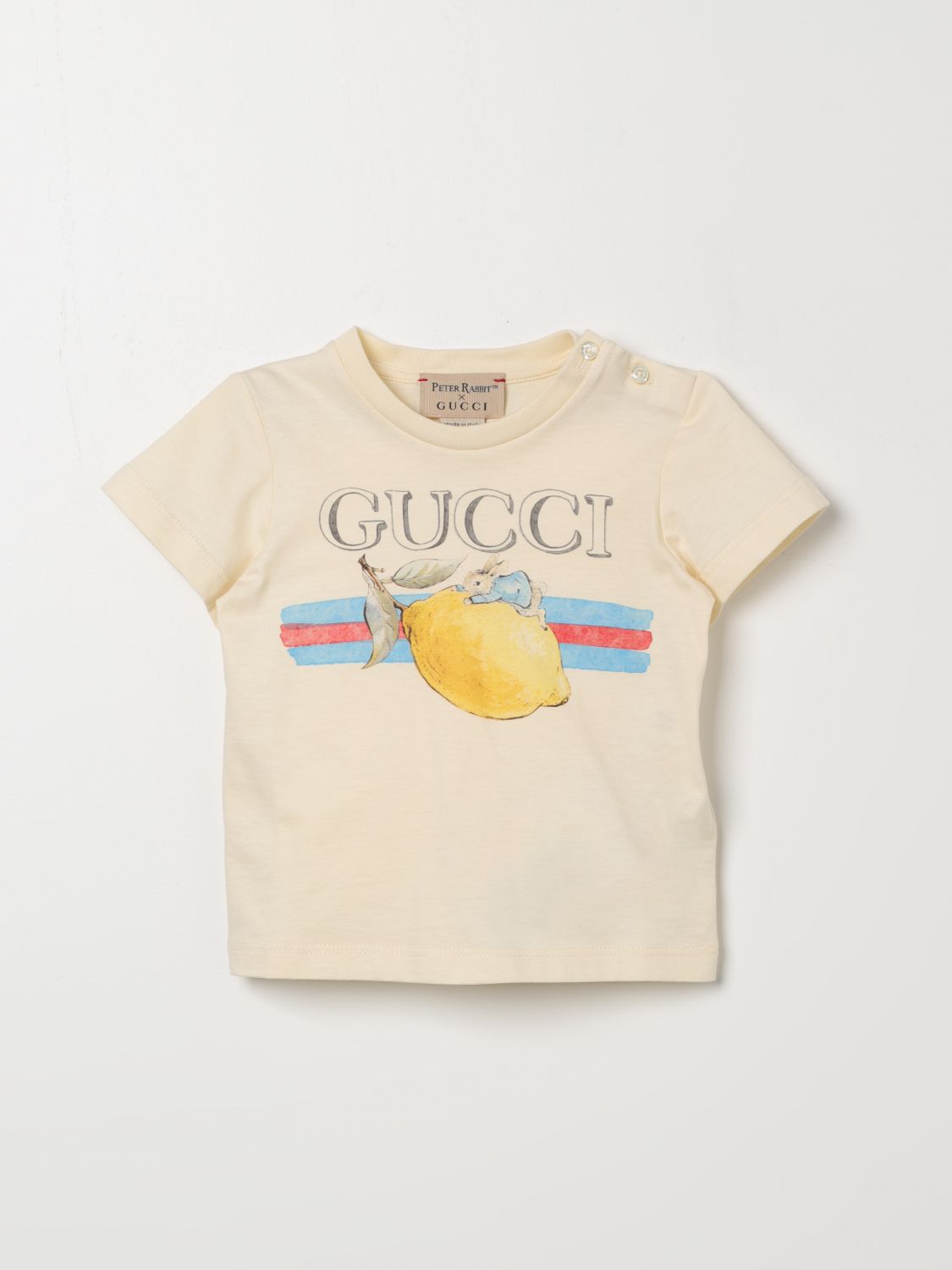 Gucci T-Shirt GUCCI Kids color Yellow