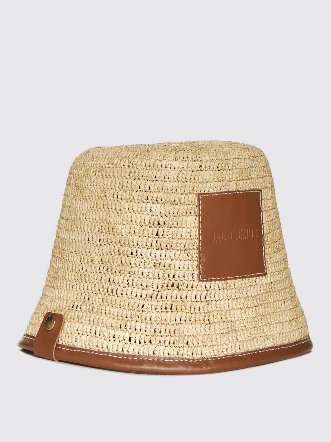 Jacquemus Hat JACQUEMUS Men colour Brown