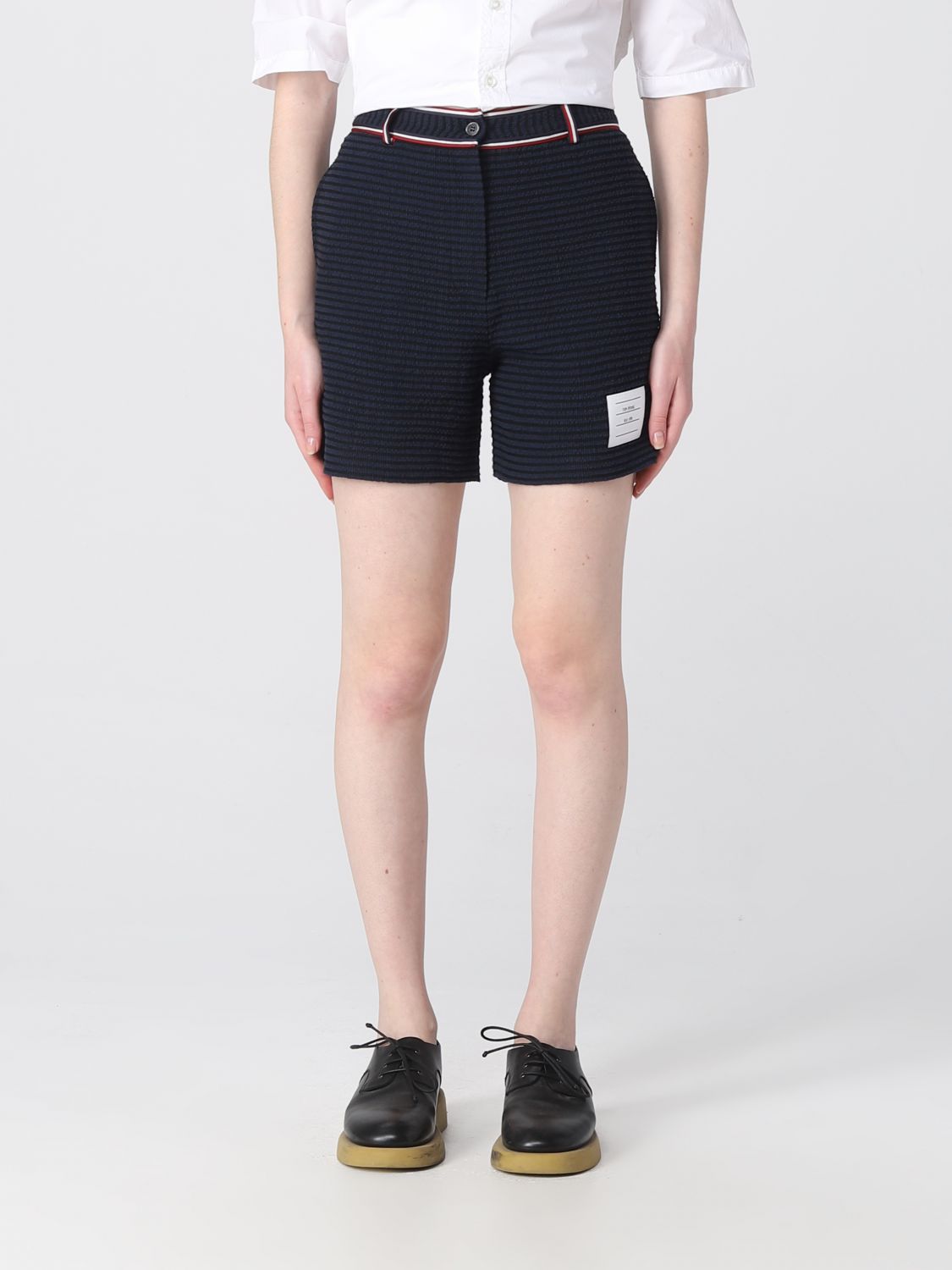 Thom Browne Short THOM BROWNE Woman colour Blue