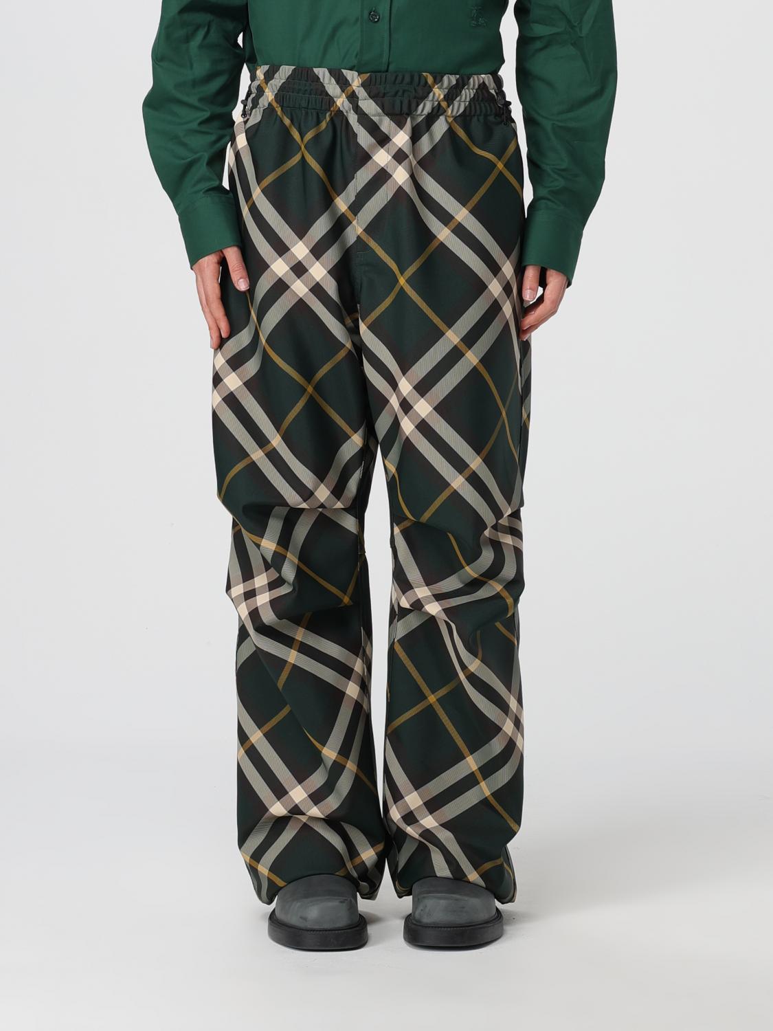 Burberry Trousers BURBERRY Men colour Green