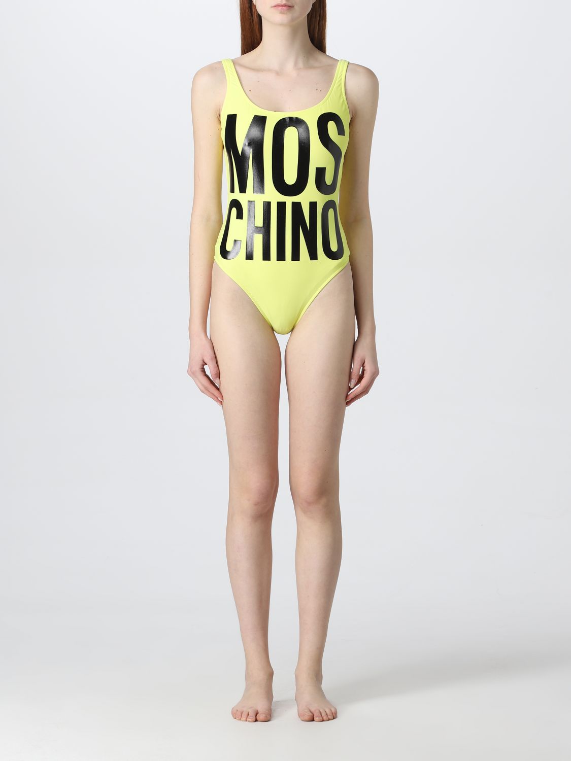 Moschino Swim Swimsuit MOSCHINO SWIM Woman colour Yellow