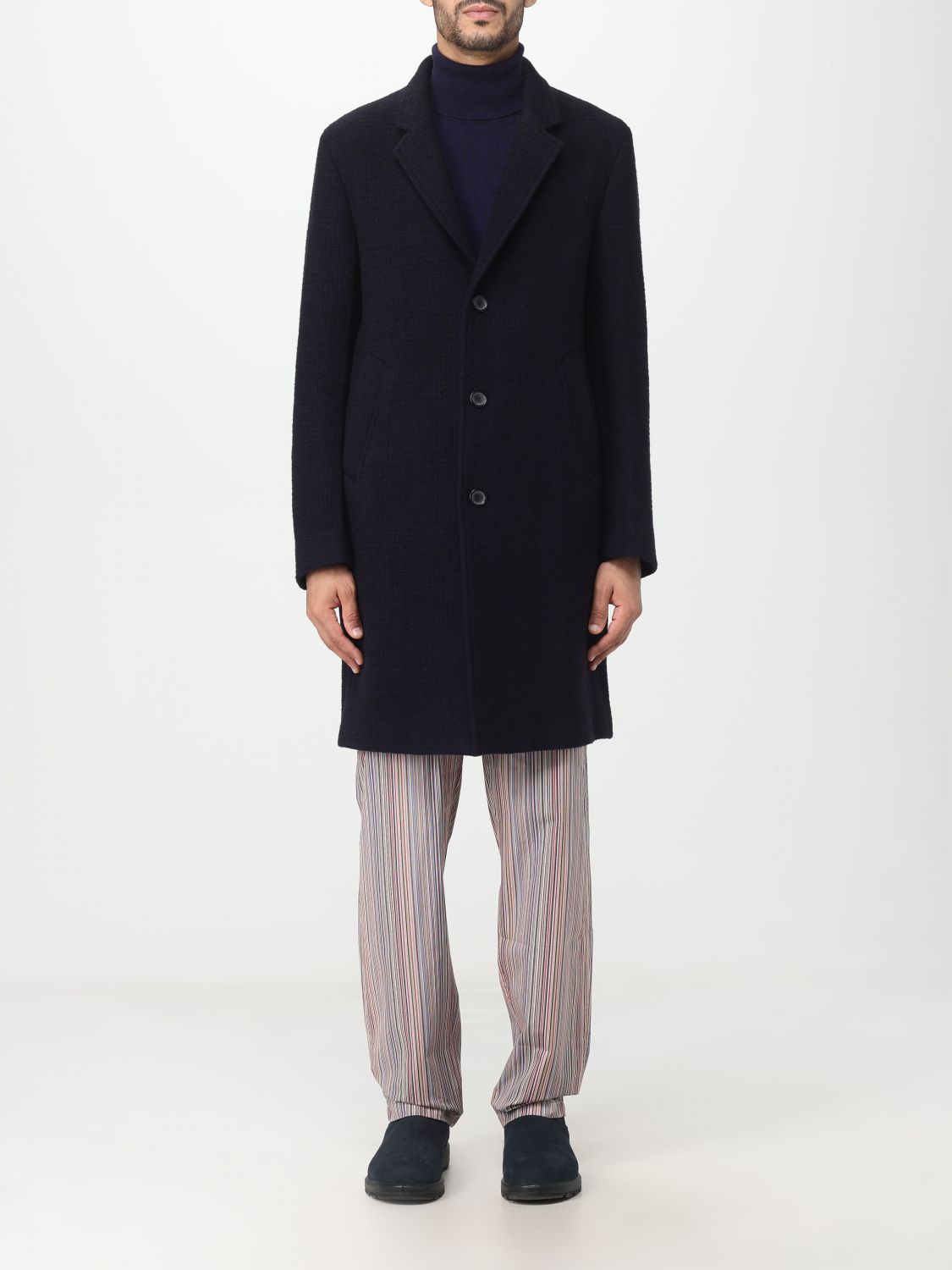 Ps Paul Smith Coat PS PAUL SMITH Men colour Blue