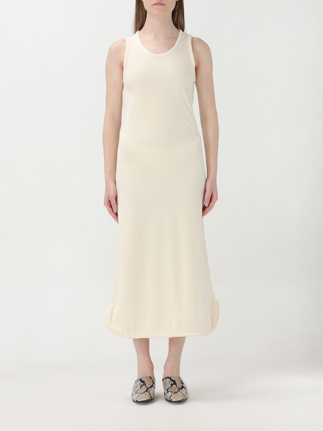 Jil Sander Dress JIL SANDER Woman colour Cream