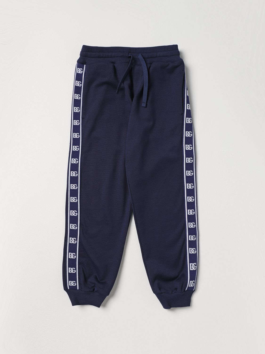 Dolce & Gabbana Trousers DOLCE & GABBANA Kids colour Blue