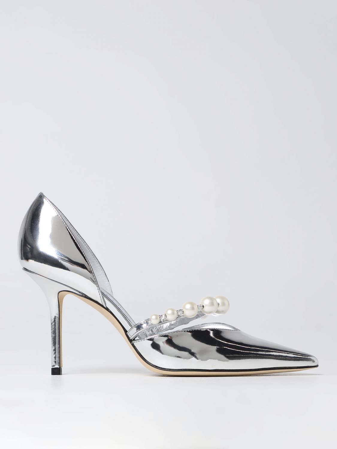 Jimmy Choo High Heel Shoes JIMMY CHOO Woman colour Silver