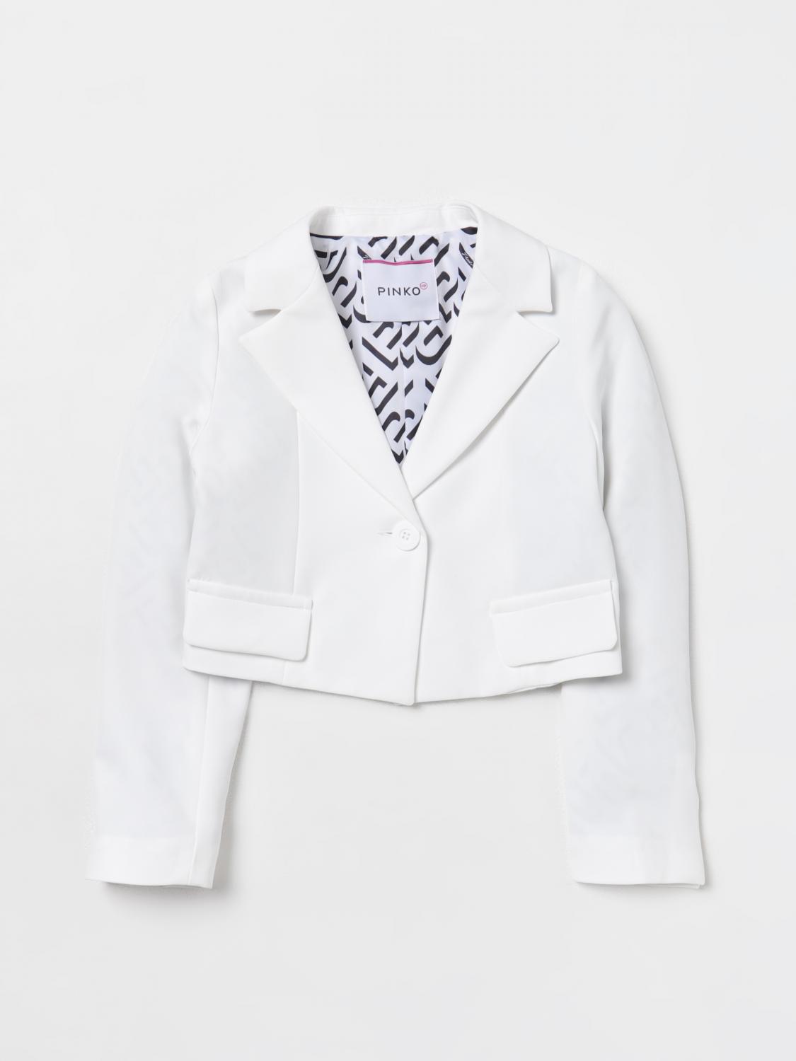 Pinko Kids Jacket PINKO KIDS Kids colour White