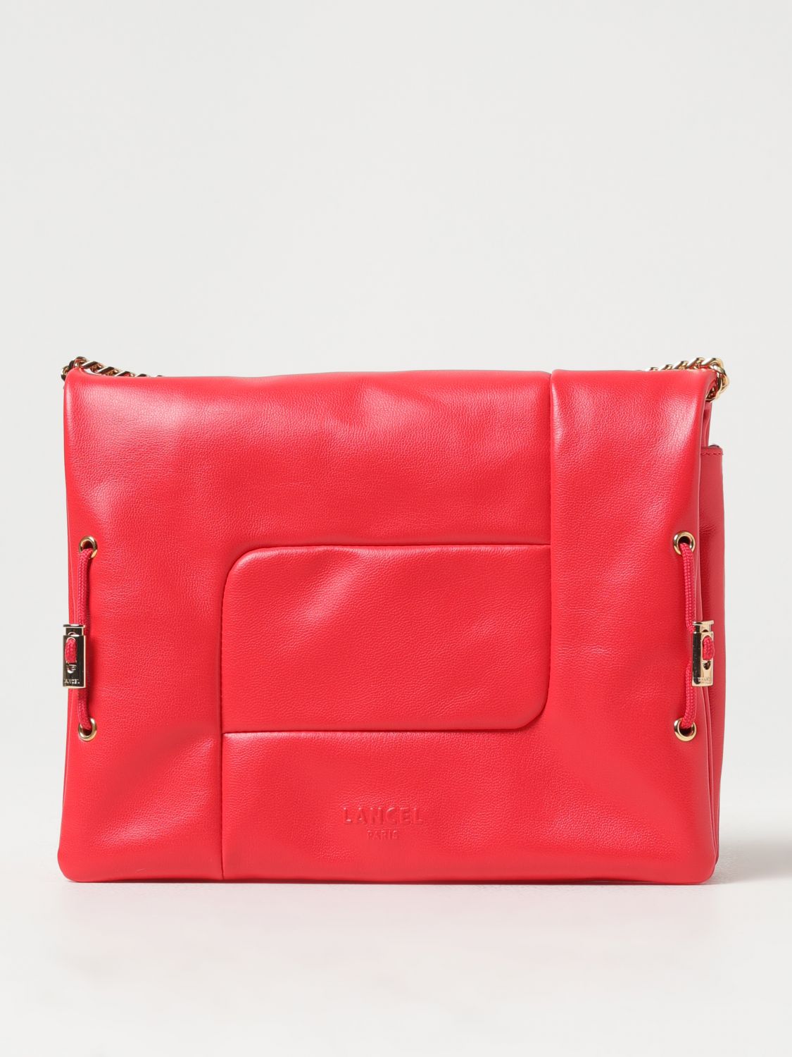 Lancel Handbag LANCEL Woman colour Red