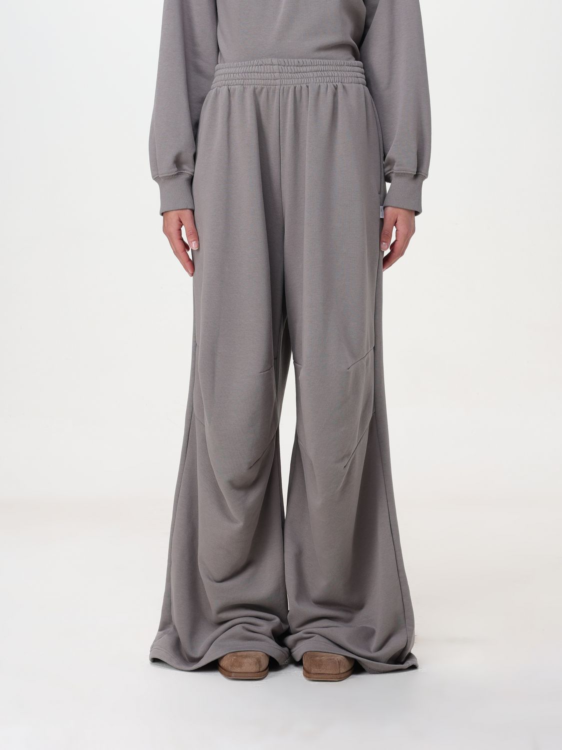 MM6 Maison Margiela Trousers MM6 MAISON MARGIELA Woman colour Grey