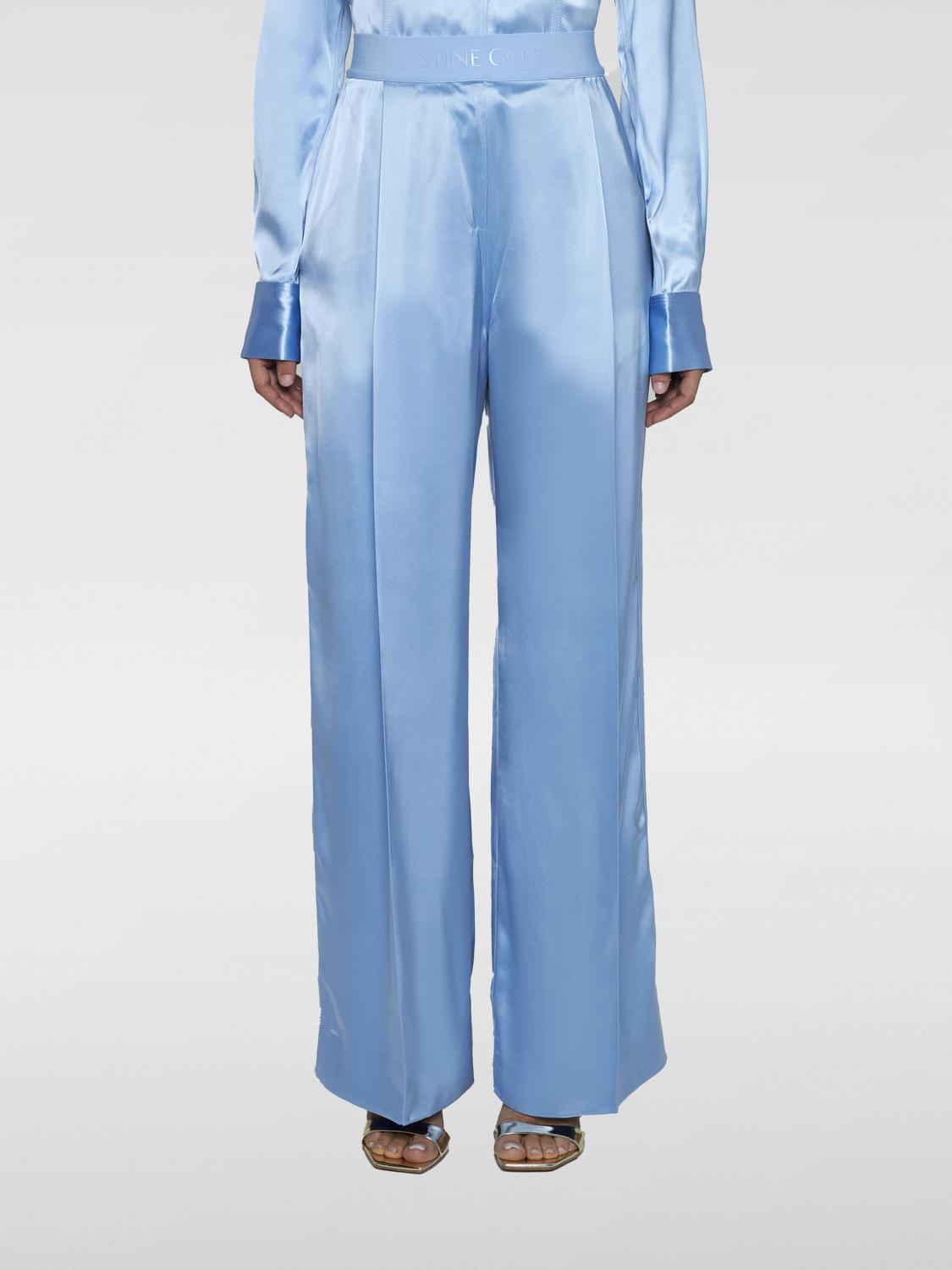  Pants STINE GOYA Woman color Sky