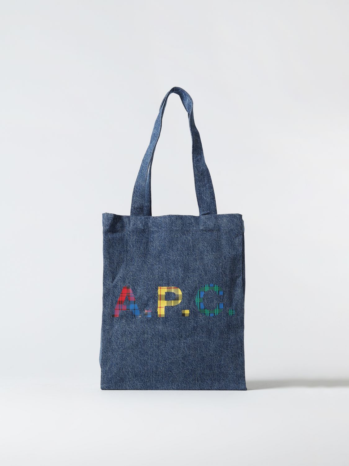 A.P.C. Tote Bags A.P.C. Woman colour Denim