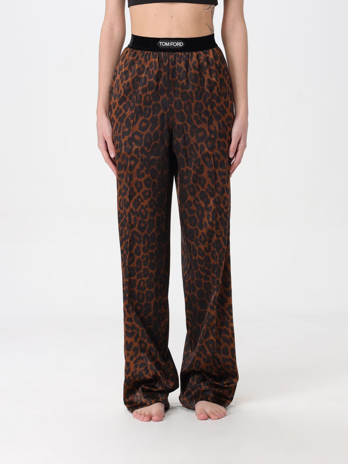 Tom Ford Trousers TOM FORD Woman colour Multicolor