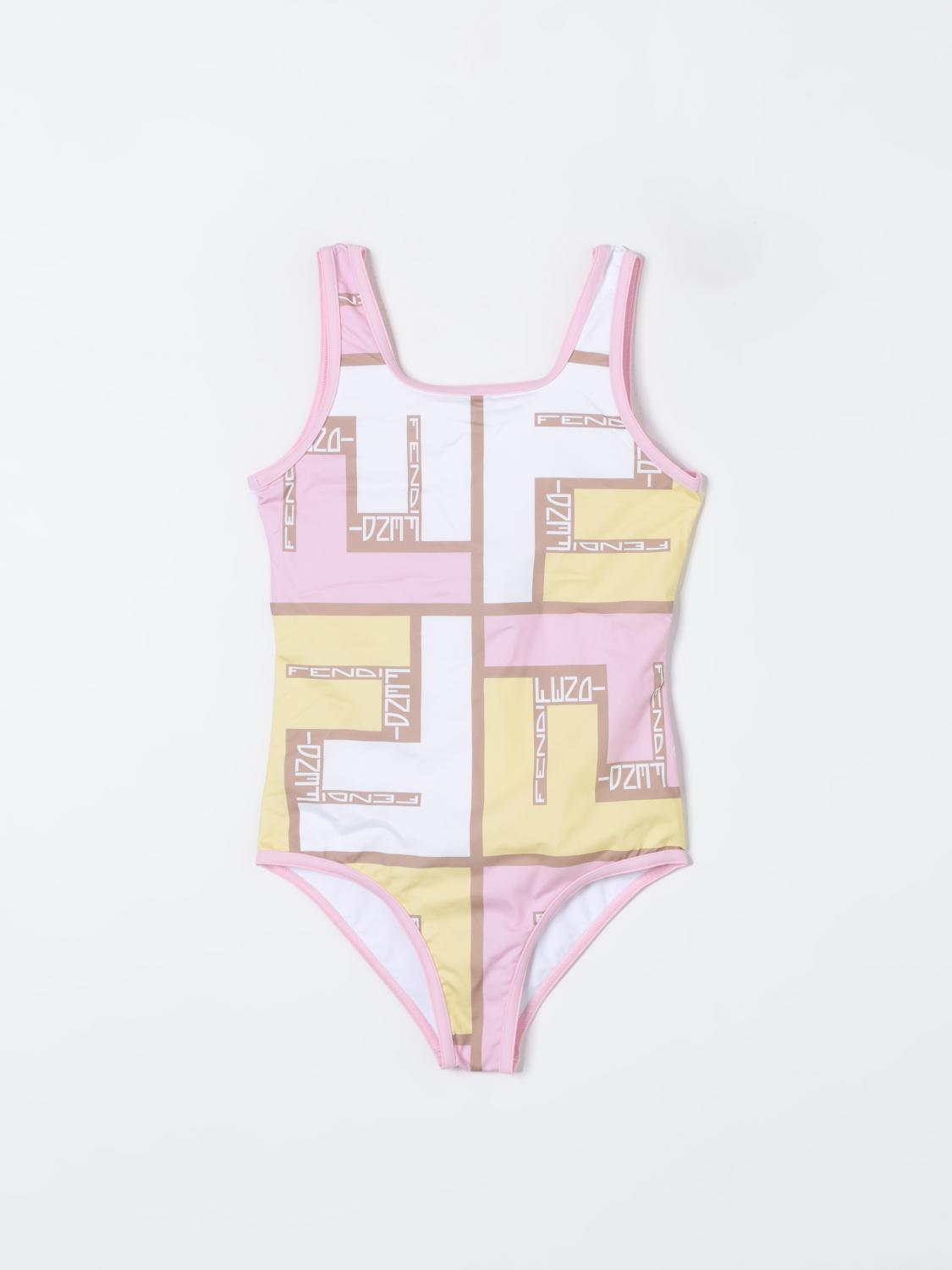 FENDI Swimsuit FENDI Kids color Pink