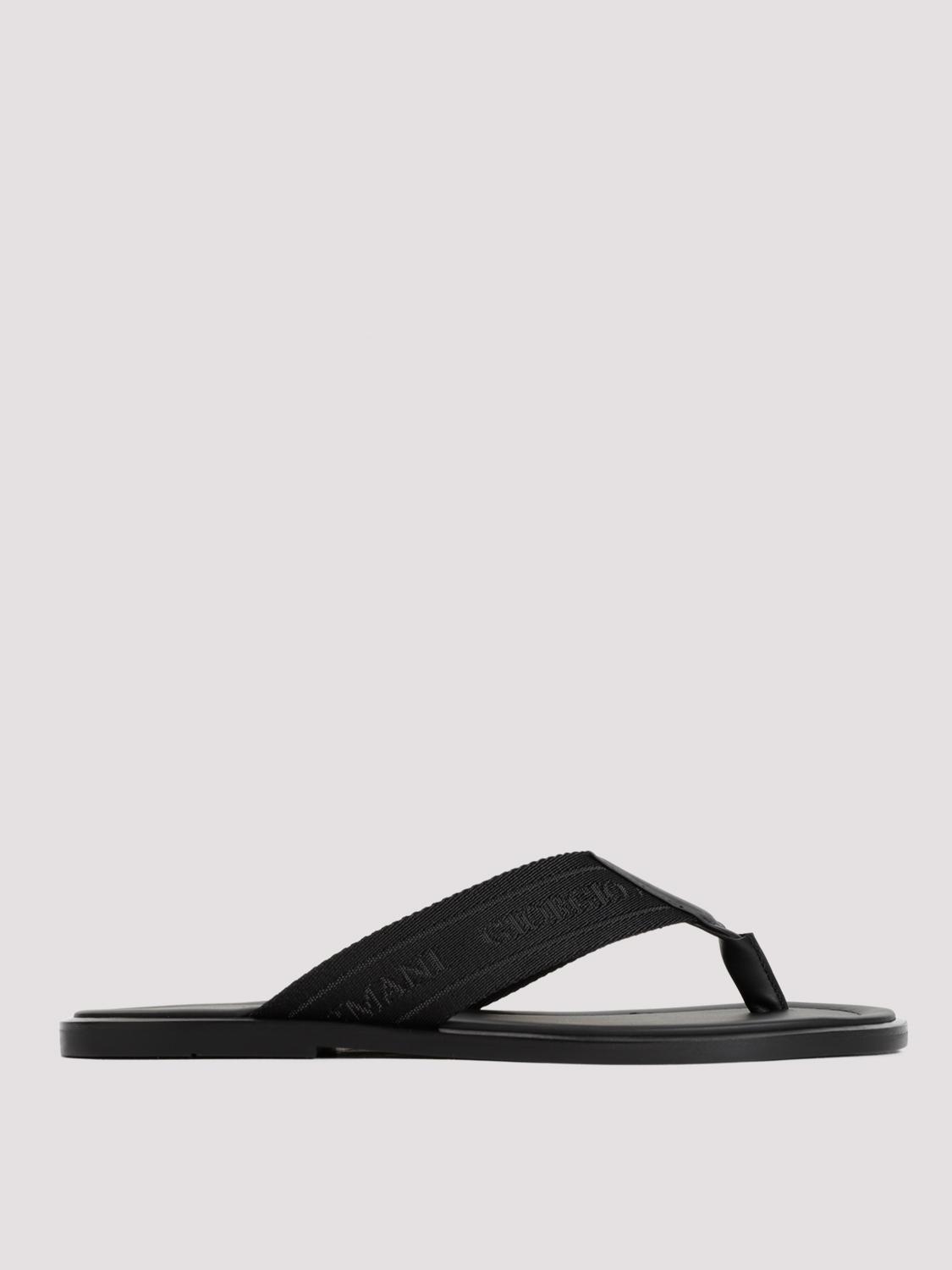 Giorgio Armani Sandals GIORGIO ARMANI Men color Black