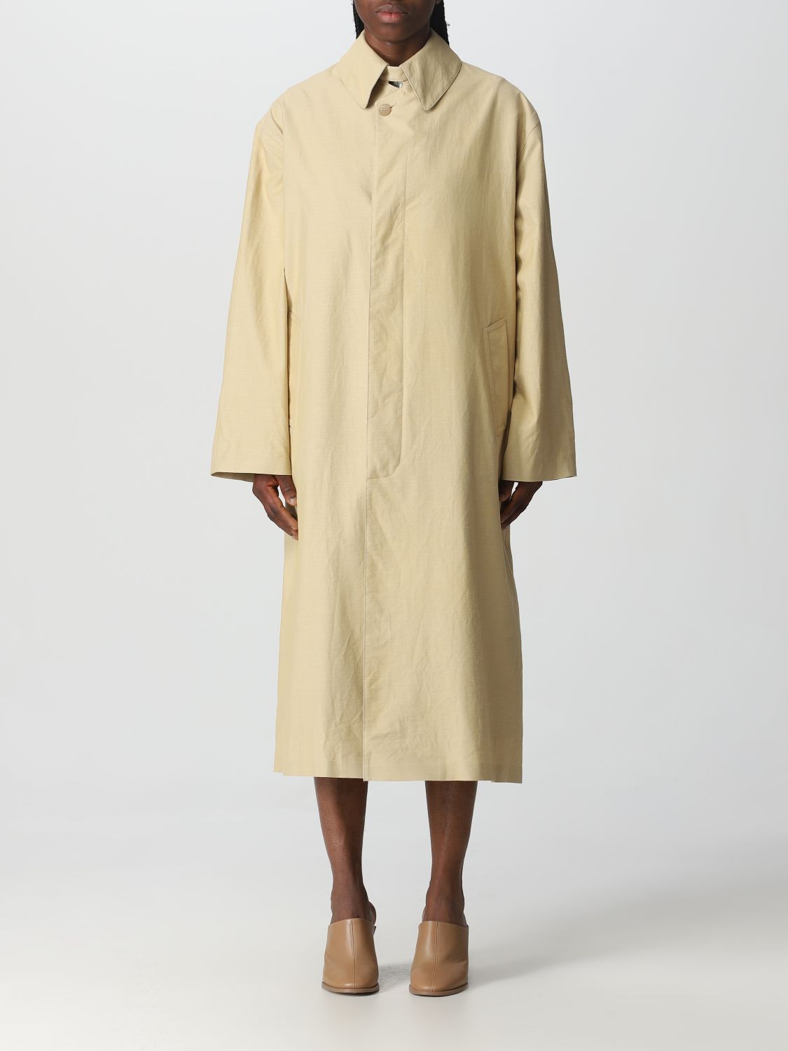 Maison Margiela Trench Coat MAISON MARGIELA Woman colour Beige