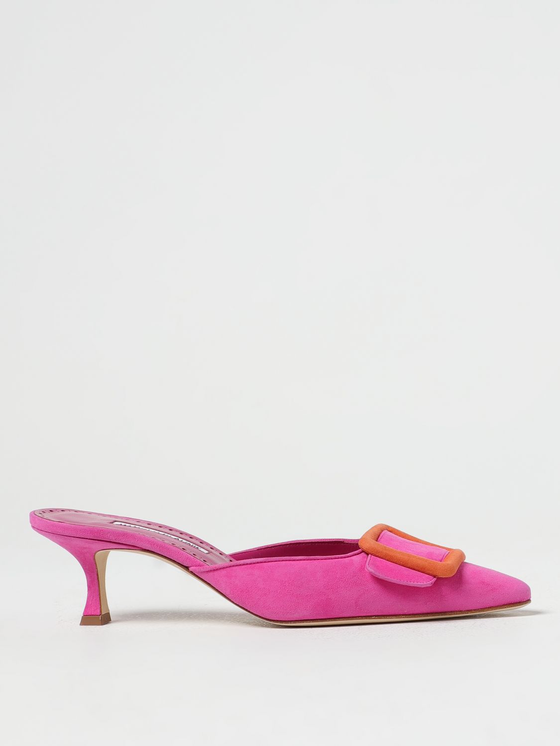 Manolo Blahnik High Heel Shoes MANOLO BLAHNIK Woman colour Fuchsia