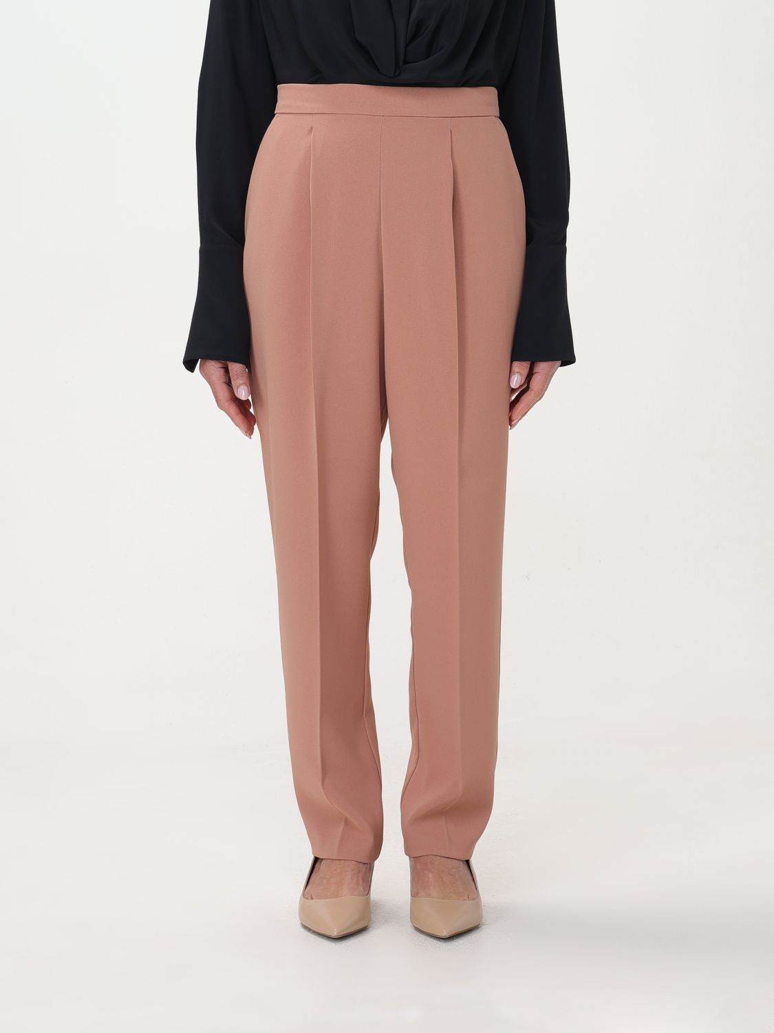 Pinko Trousers PINKO Woman colour Brown