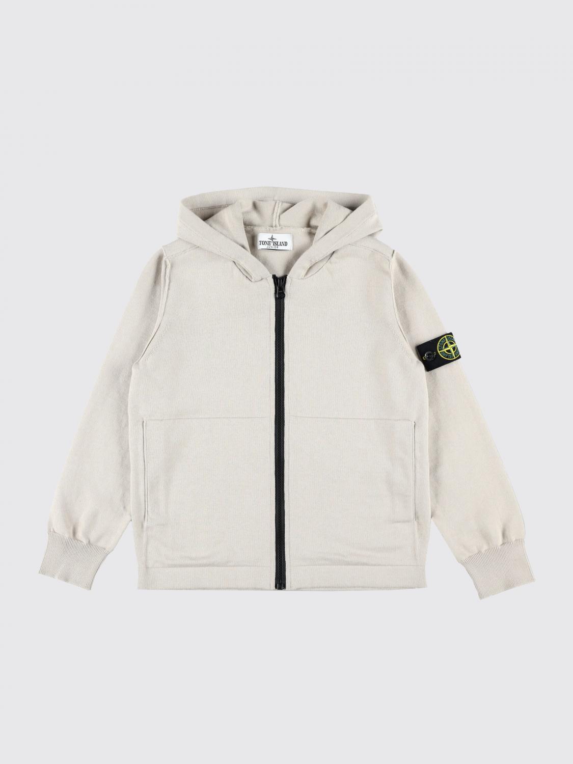 Stone Island Junior Sweater STONE ISLAND JUNIOR Kids color Beige