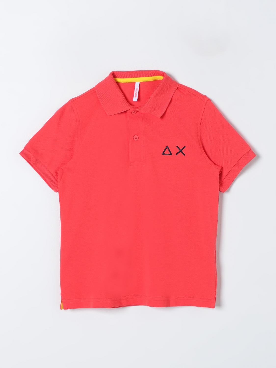  Polo Shirt SUN 68 Kids colour Raspberry