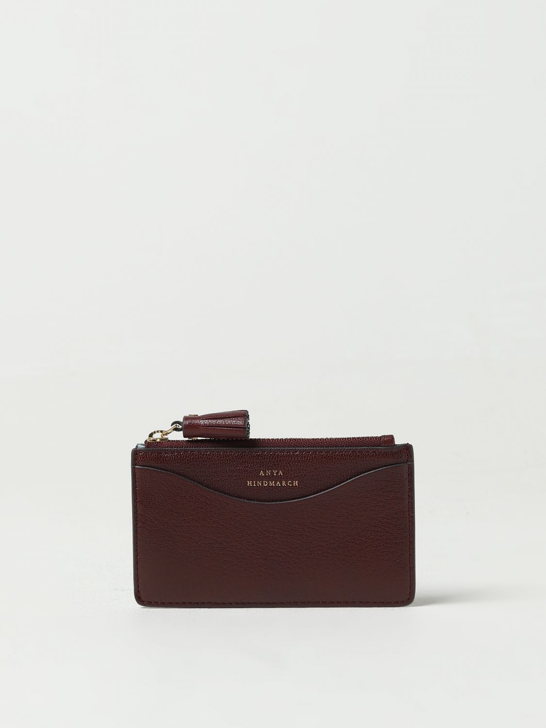 Anya Hindmarch Wallet ANYA HINDMARCH Woman colour Burgundy