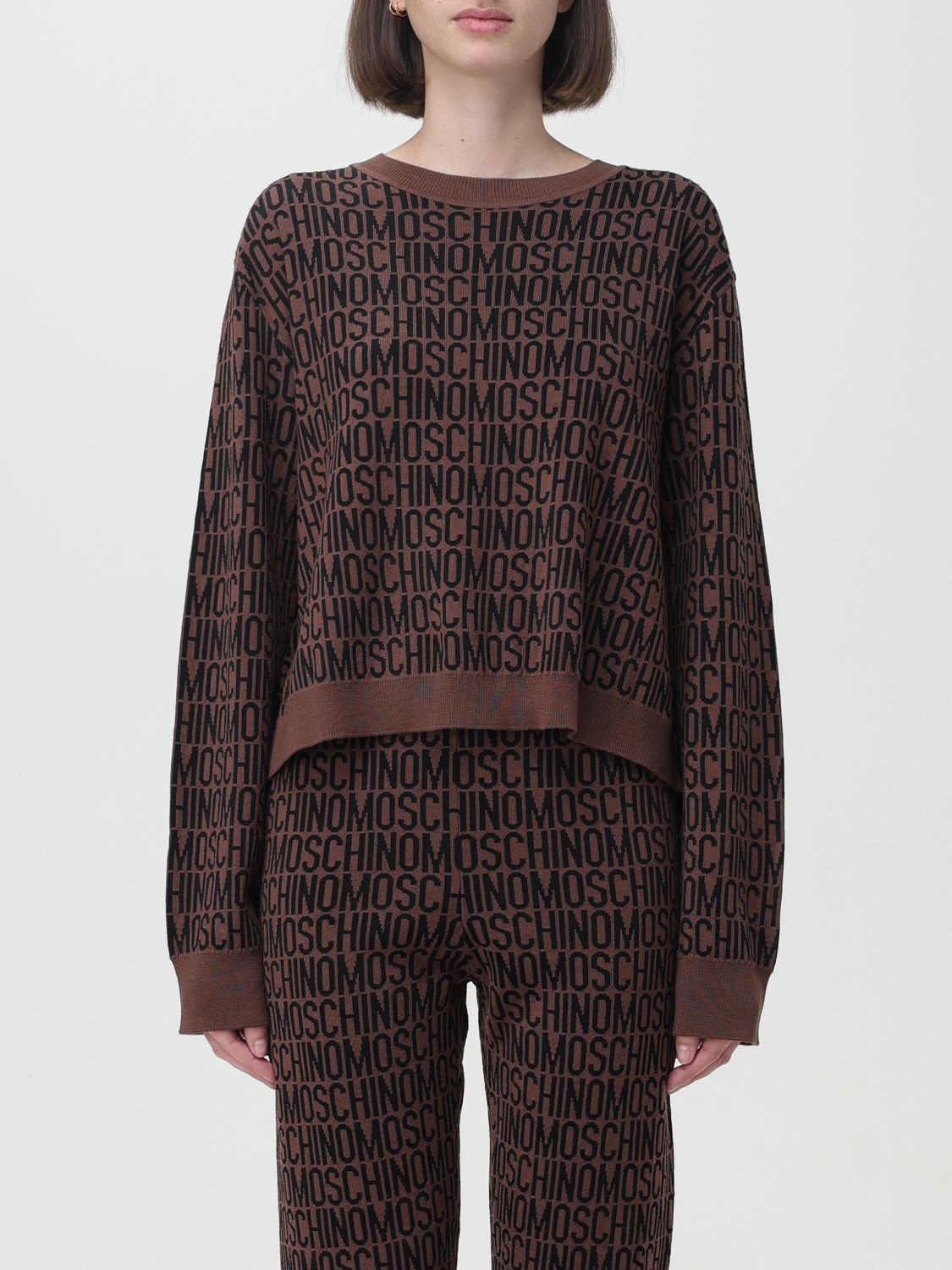 Moschino Couture Jumper MOSCHINO COUTURE Woman colour Brown