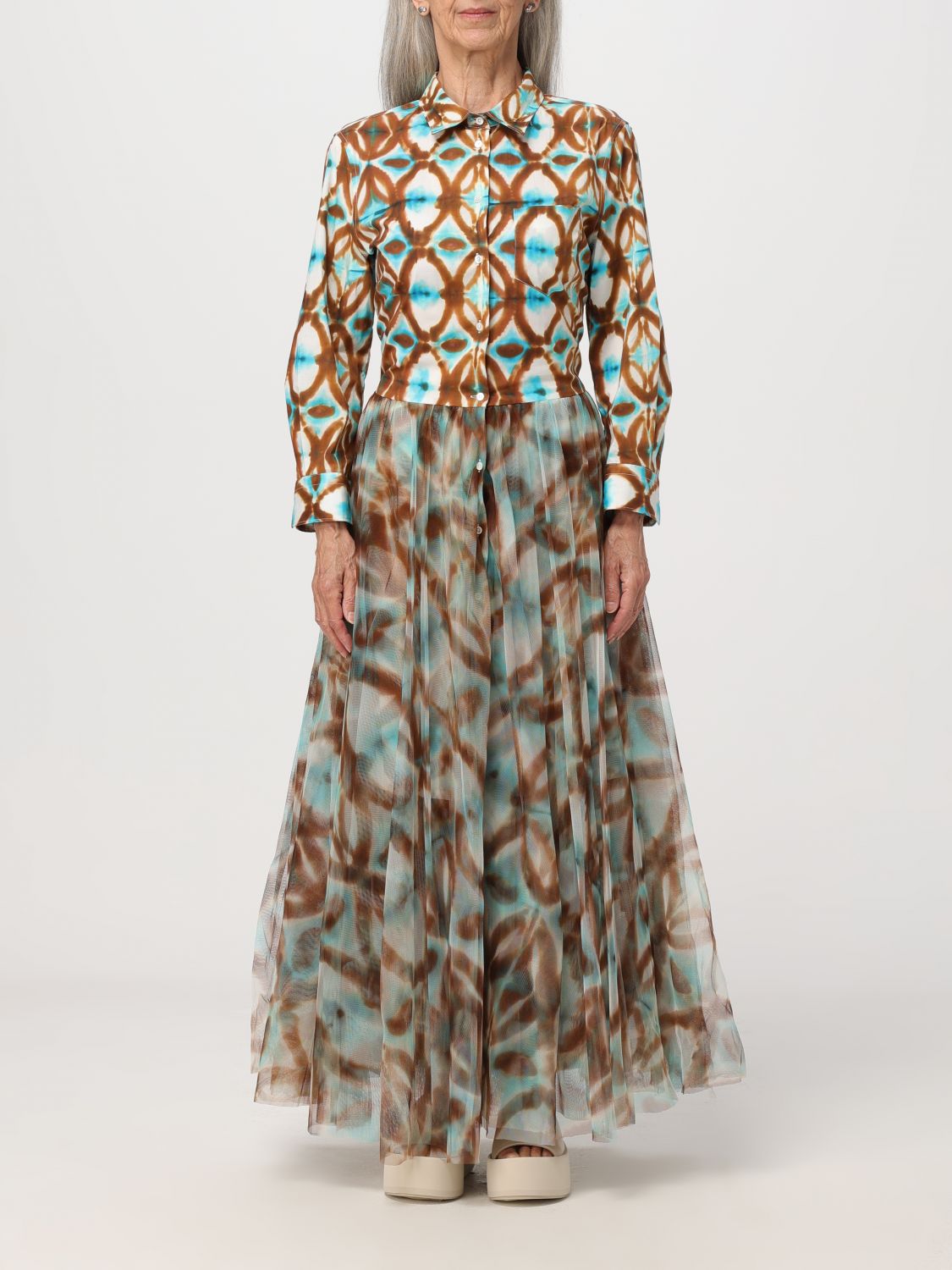 Sara Roka Dress SARA ROKA Woman colour Brown