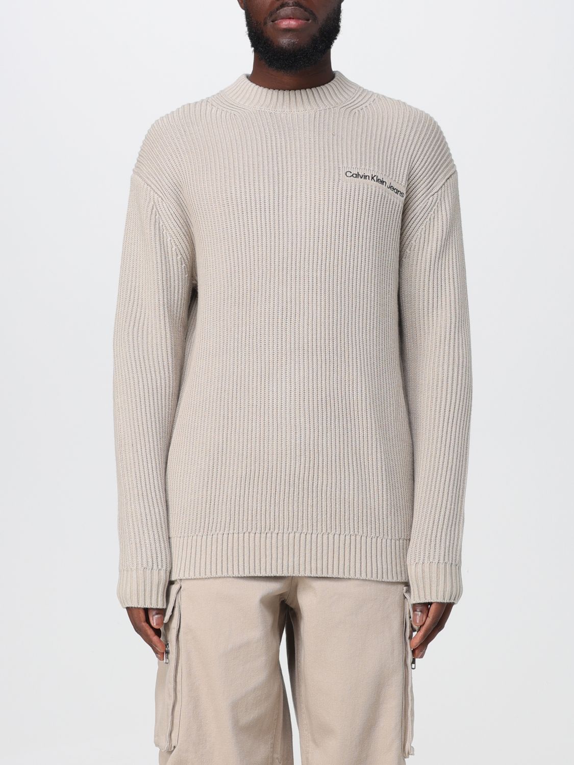 Calvin Klein Jumper CALVIN KLEIN Men colour Beige